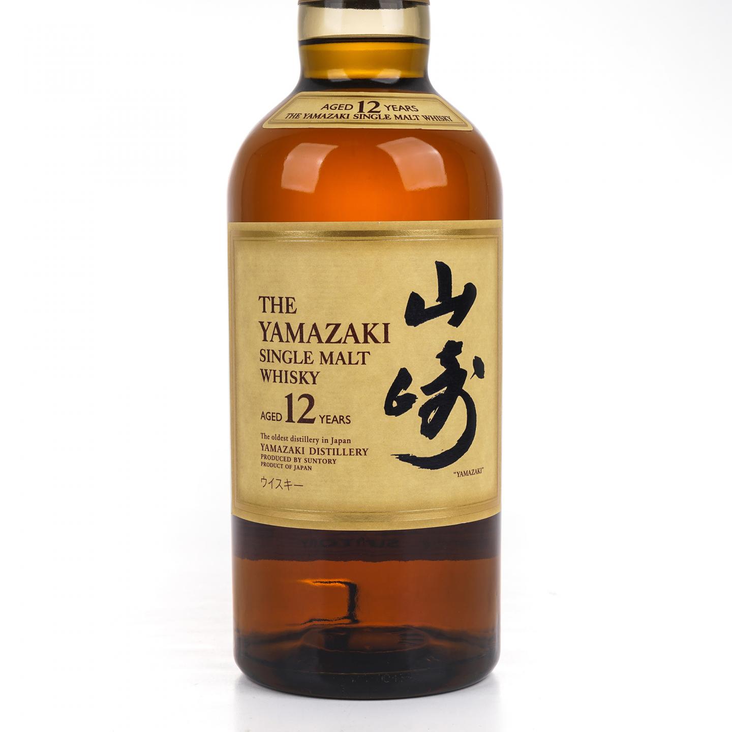 山崎 12年 Single Malt 金花盖 700ML