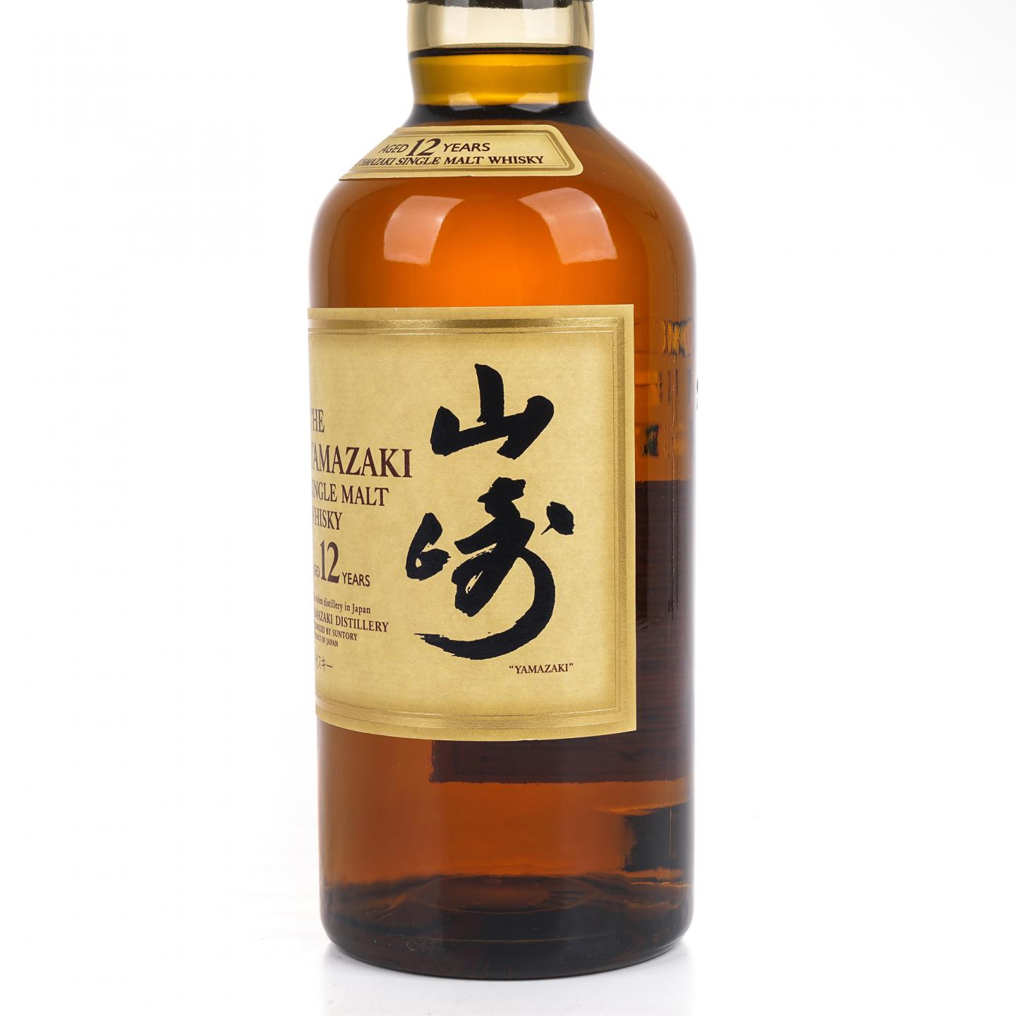 山崎 12年 Single Malt 金花盖 700ML