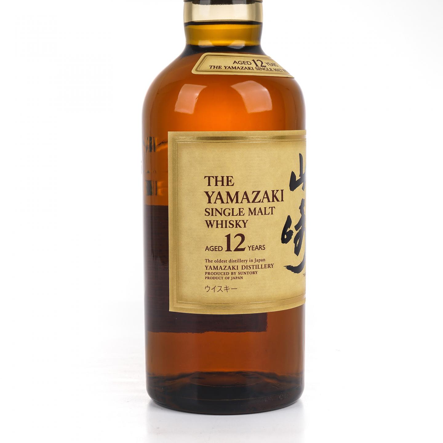 山崎 12年 Single Malt 金花盖 700ML