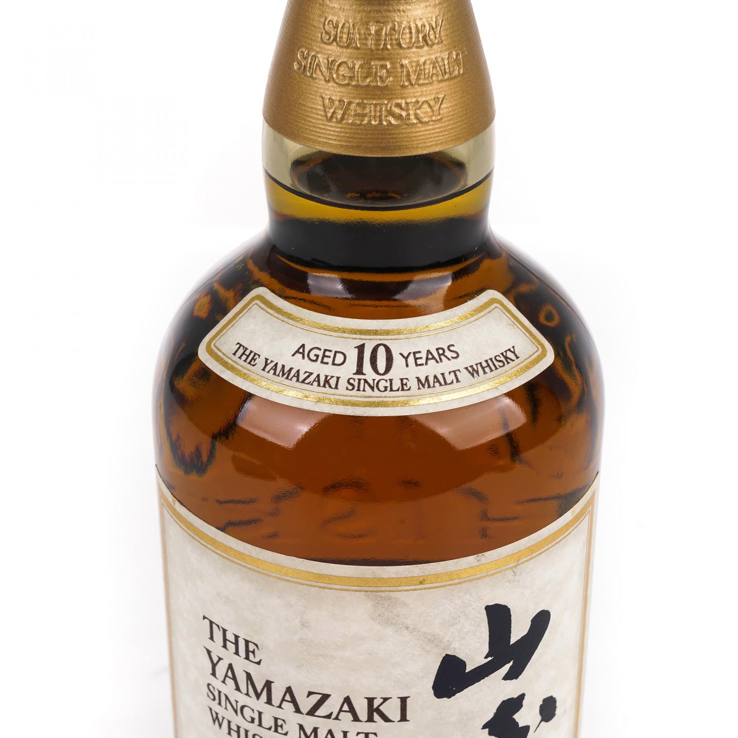 山崎 10年 金花头 Single Malt