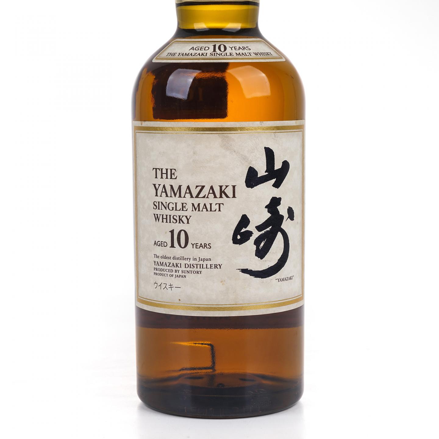 山崎 10年 金花头 Single Malt