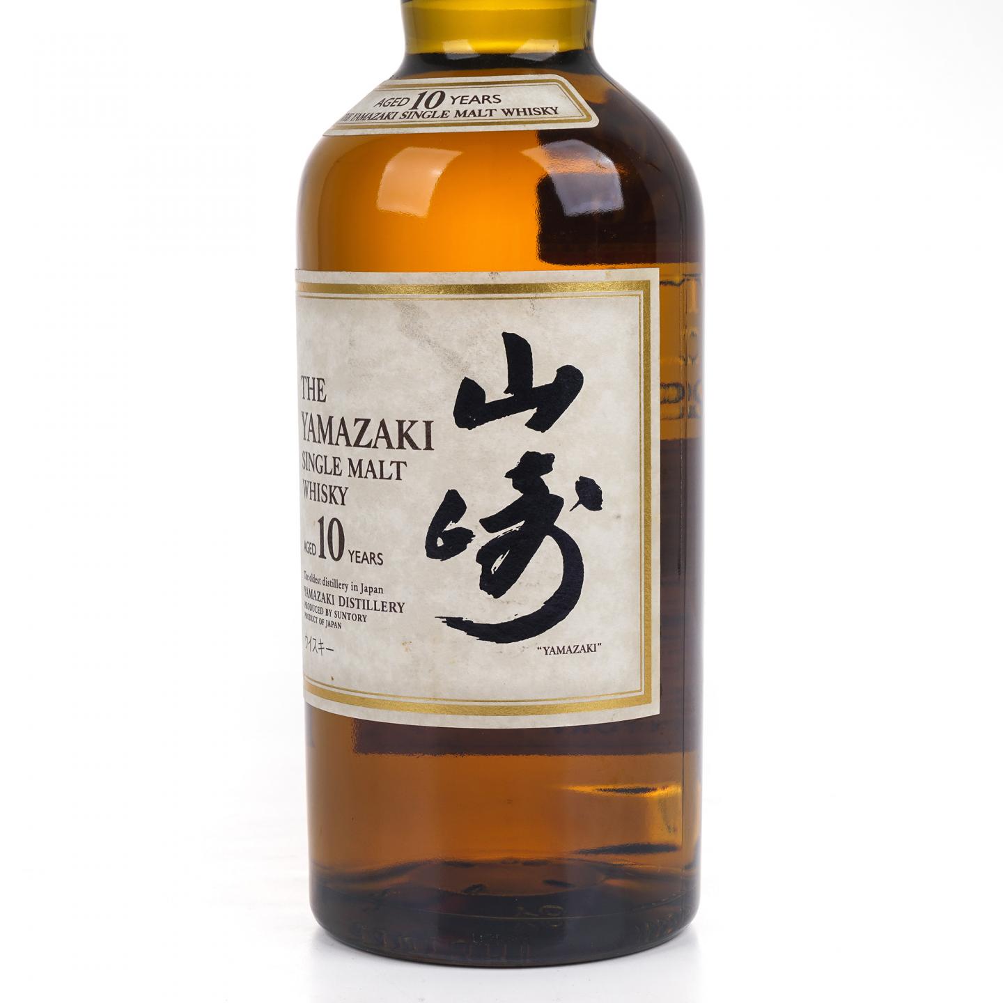 山崎 10年 金花头 Single Malt