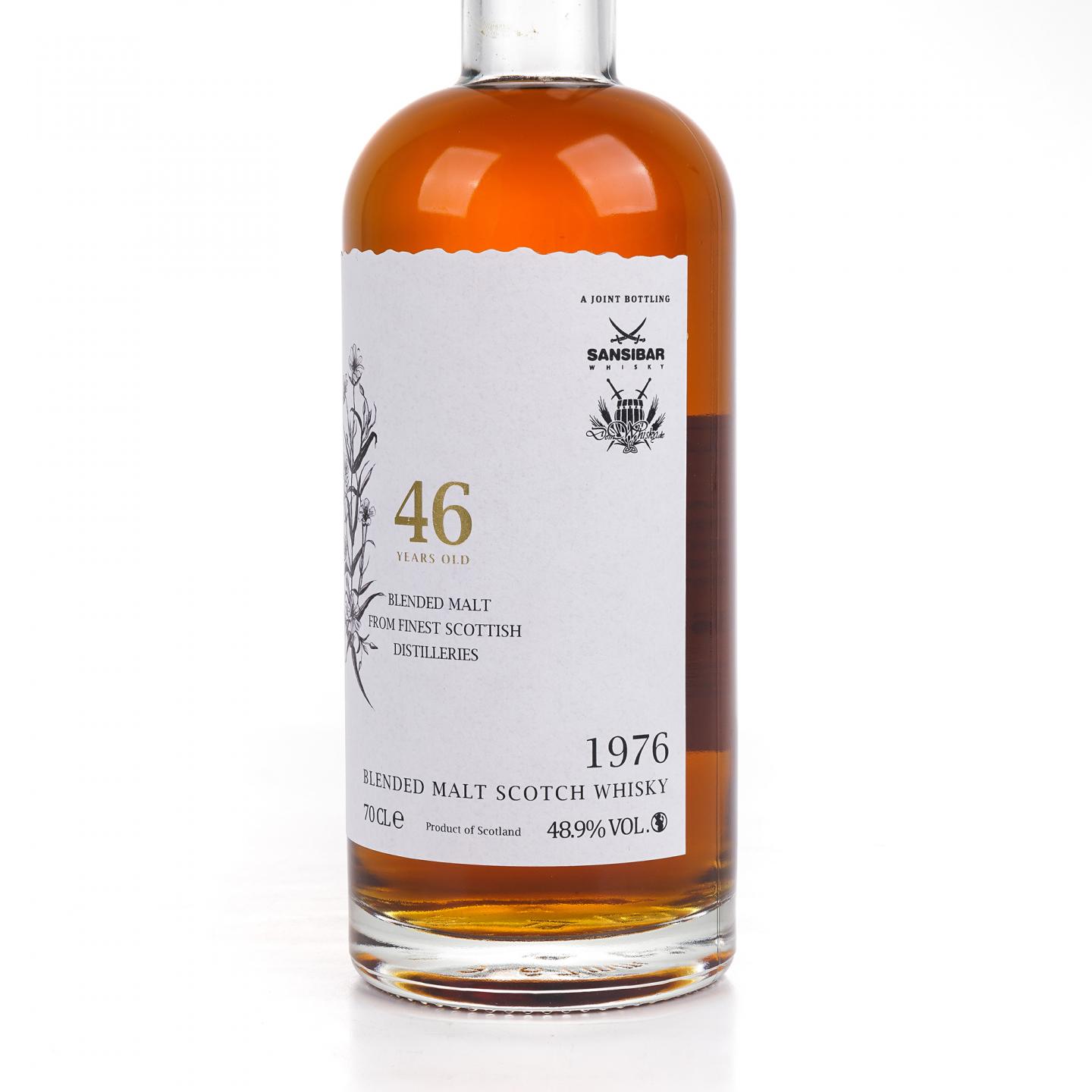 调和麦芽威士忌 46年 1976-2022 Sansibar