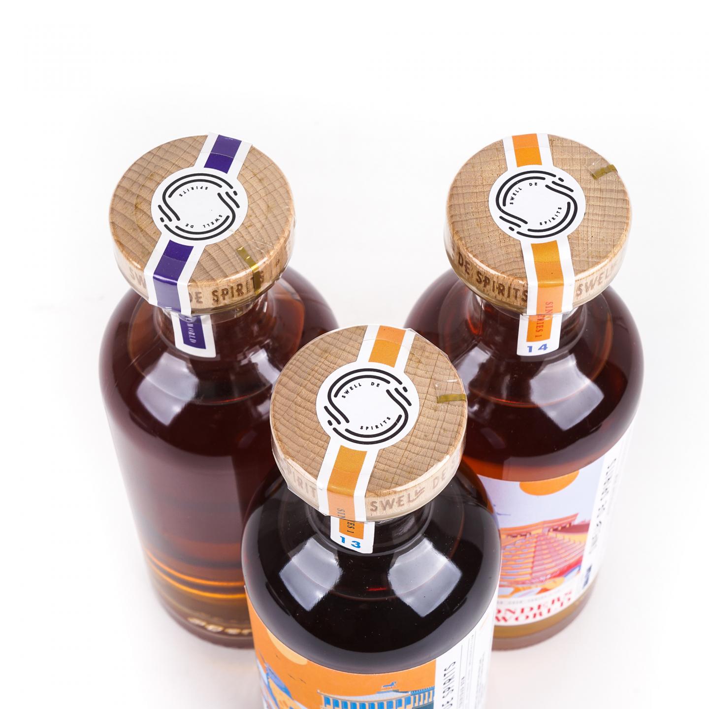 Swell de Spirits 世界奇迹系列 500ml*3瓶组