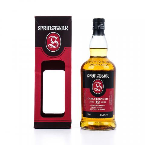 Springbank 云顶 12年 2018 桶强 54.8%