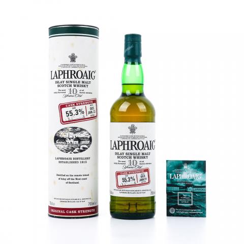 Laphroaig 拉弗格 10年 桶强 第003版 礼盒 55.3%vol.