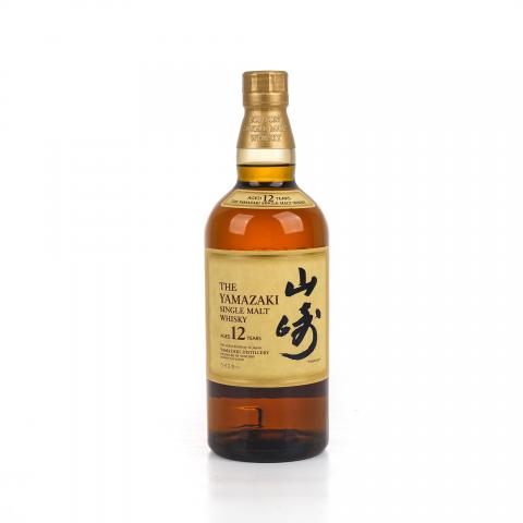 山崎 12年 Single Malt 金花盖 700ML