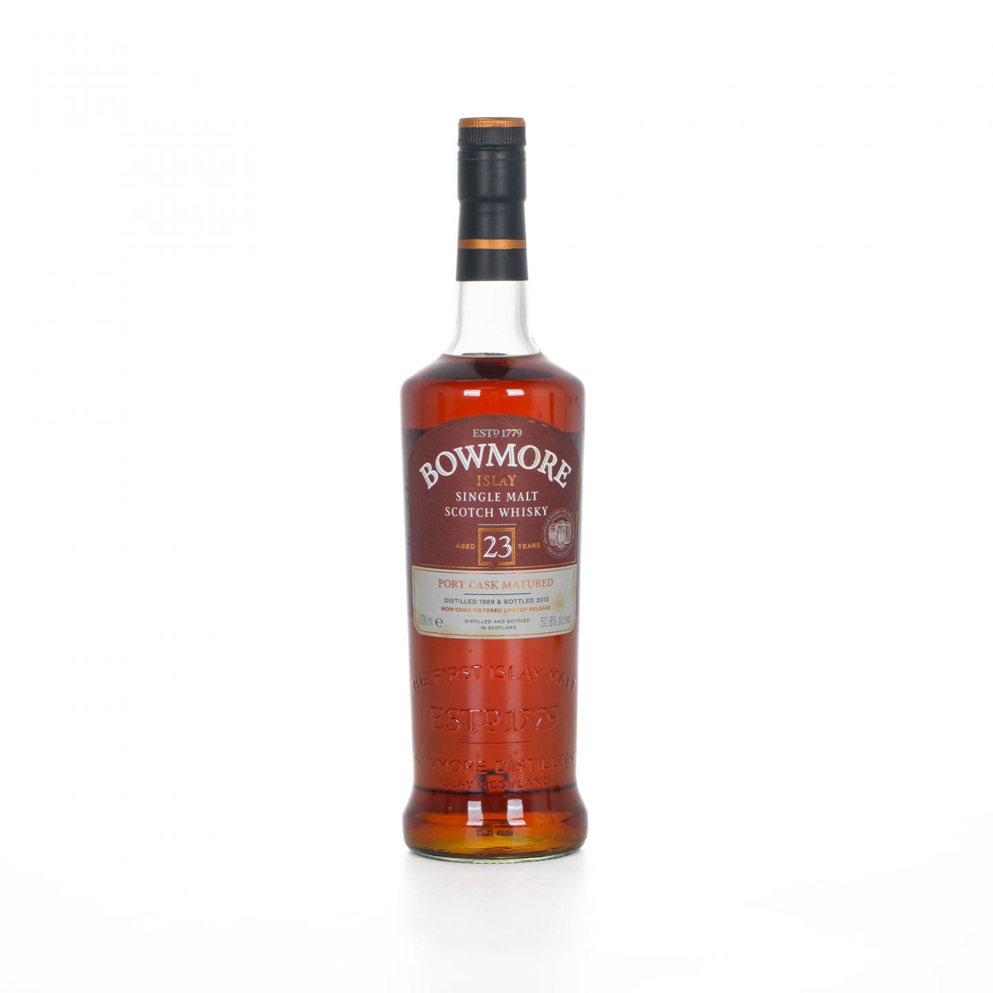 Bowmore 波摩 23年 1989-2013 波特桶 红盒装