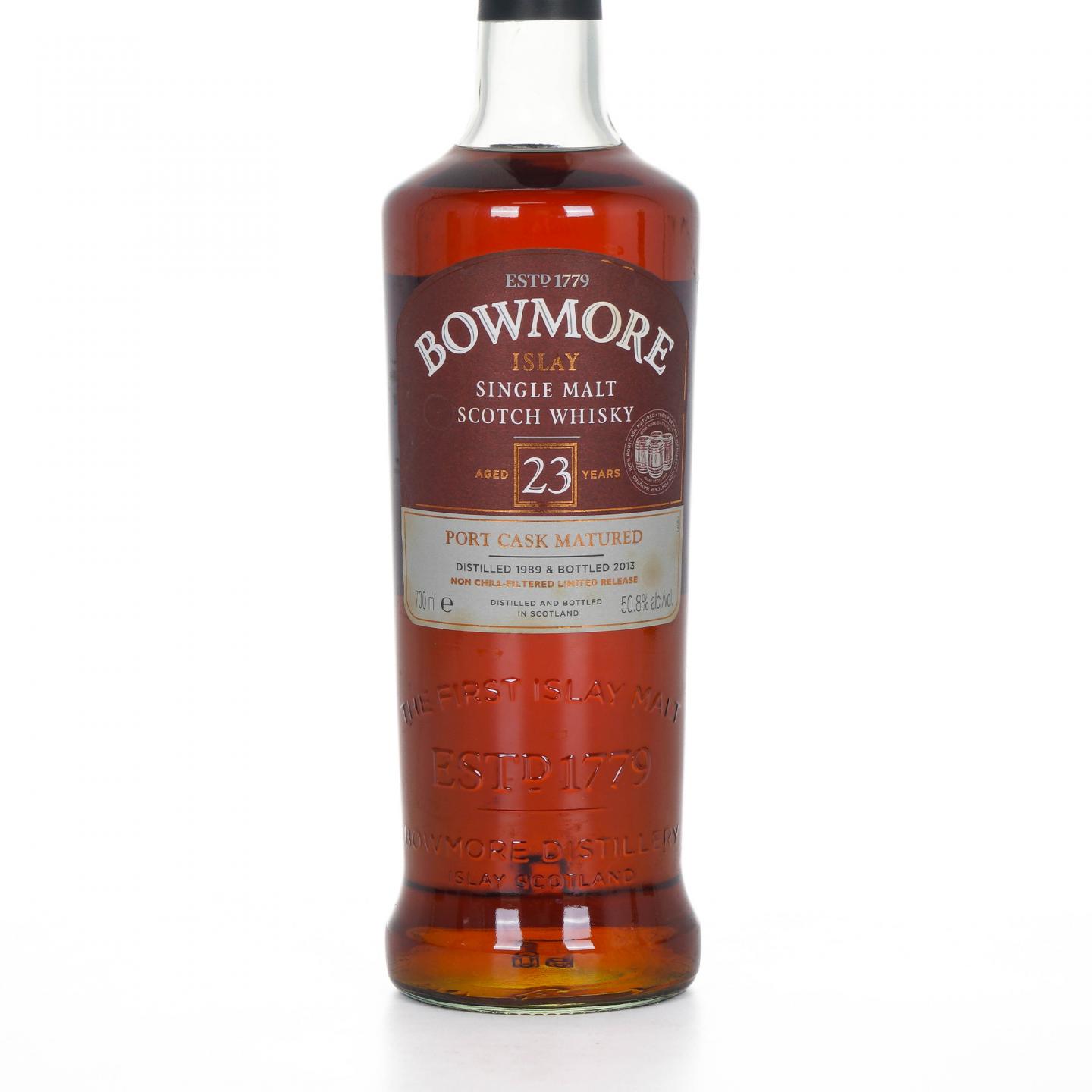 Bowmore 波摩 23年 1989-2013 波特桶 红盒装