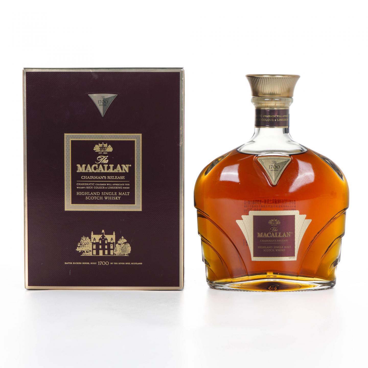 Macallan 麦卡伦 1700系列 2013 Chairman's Release