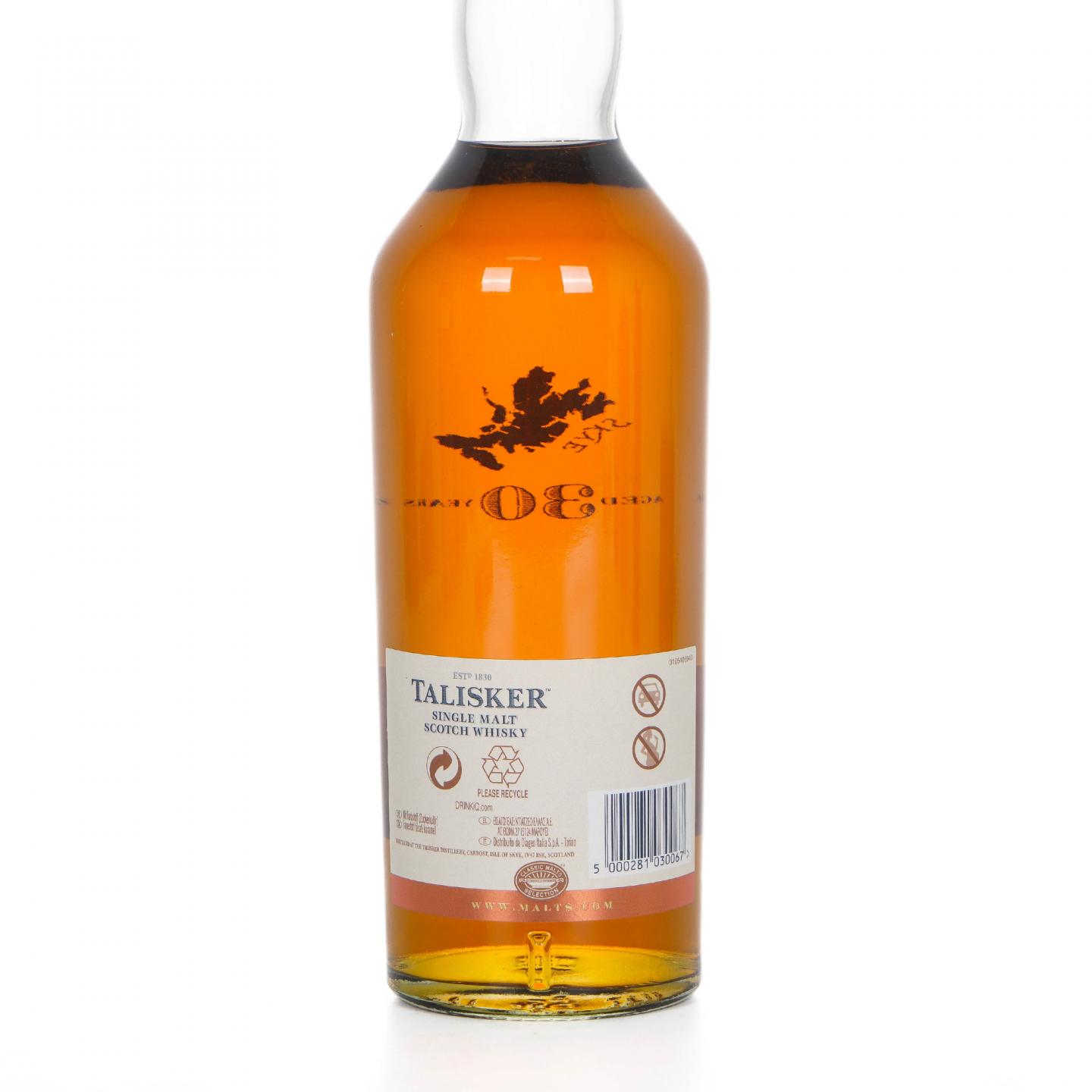 Talisker 泰斯卡 30年 2014版