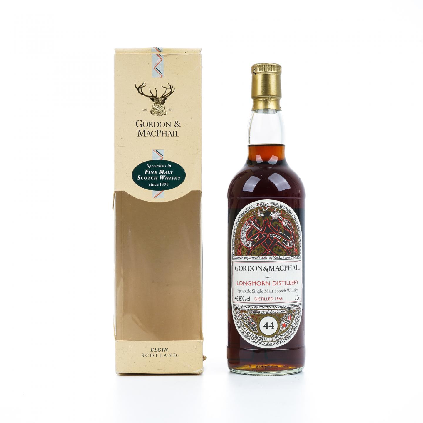 Longmorn 朗摩 44年 1966-2010 雪莉桶#612 GM