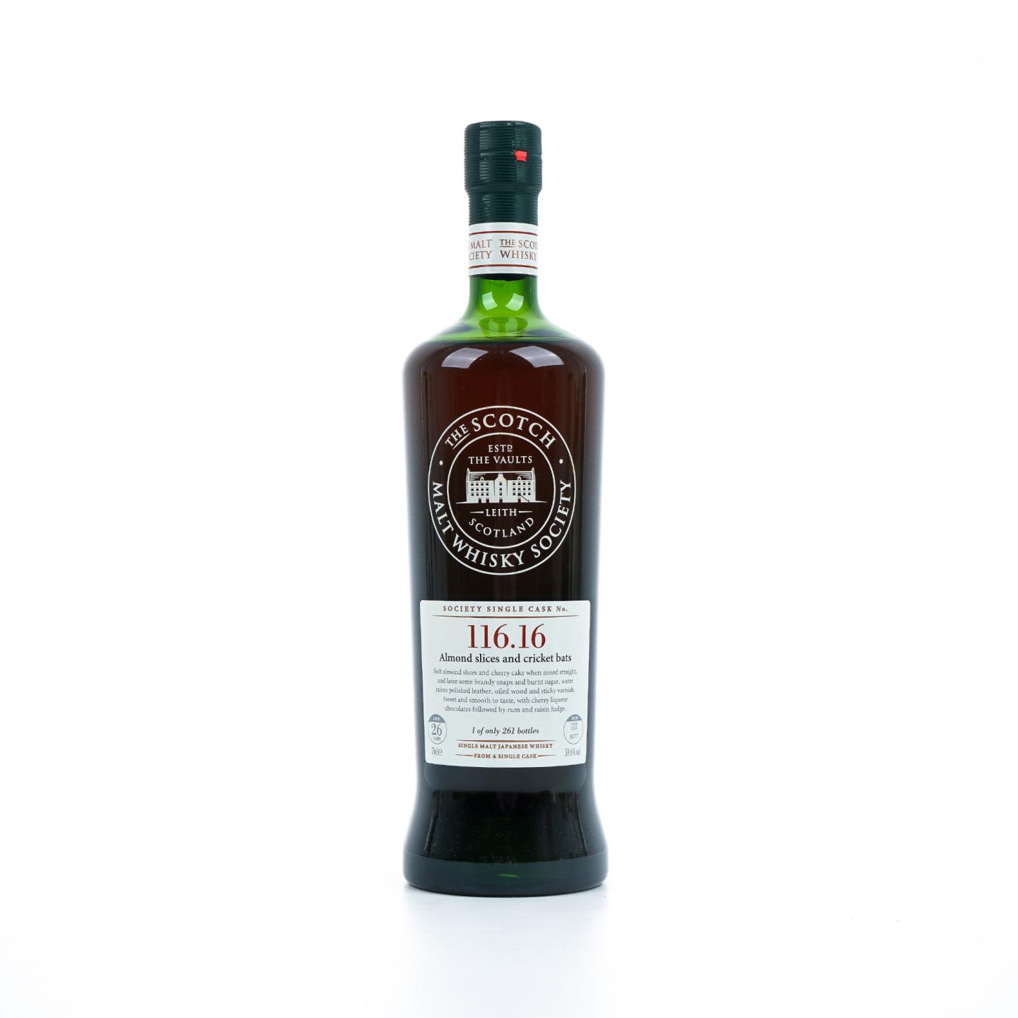 SMWS 116.16 余市 26年 1982-2009 Butt单桶
