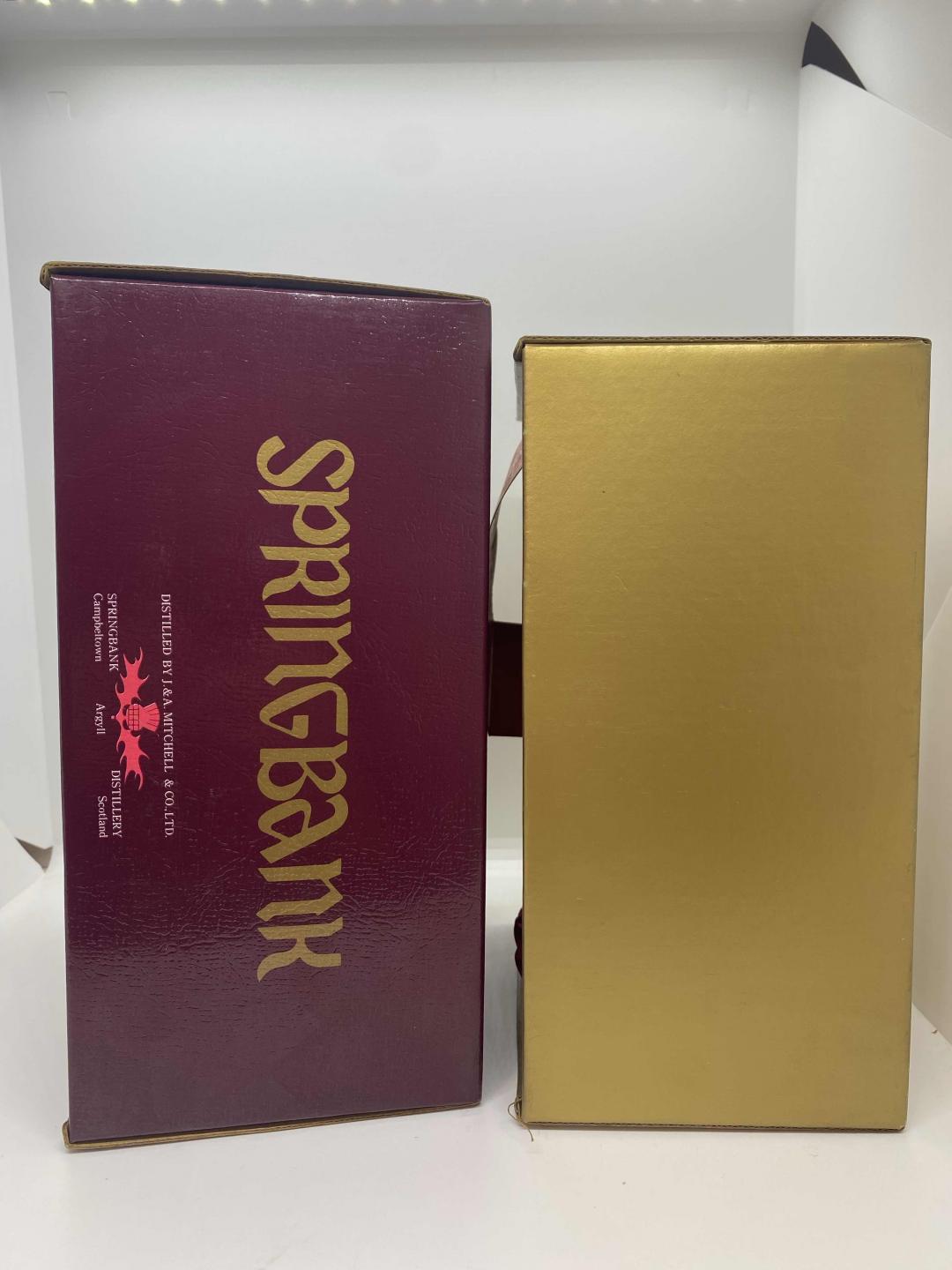SpringBank 云顶 陶瓷 陶器 纯麦威士忌 附送 云顶12年陶瓷瓶小酒伴