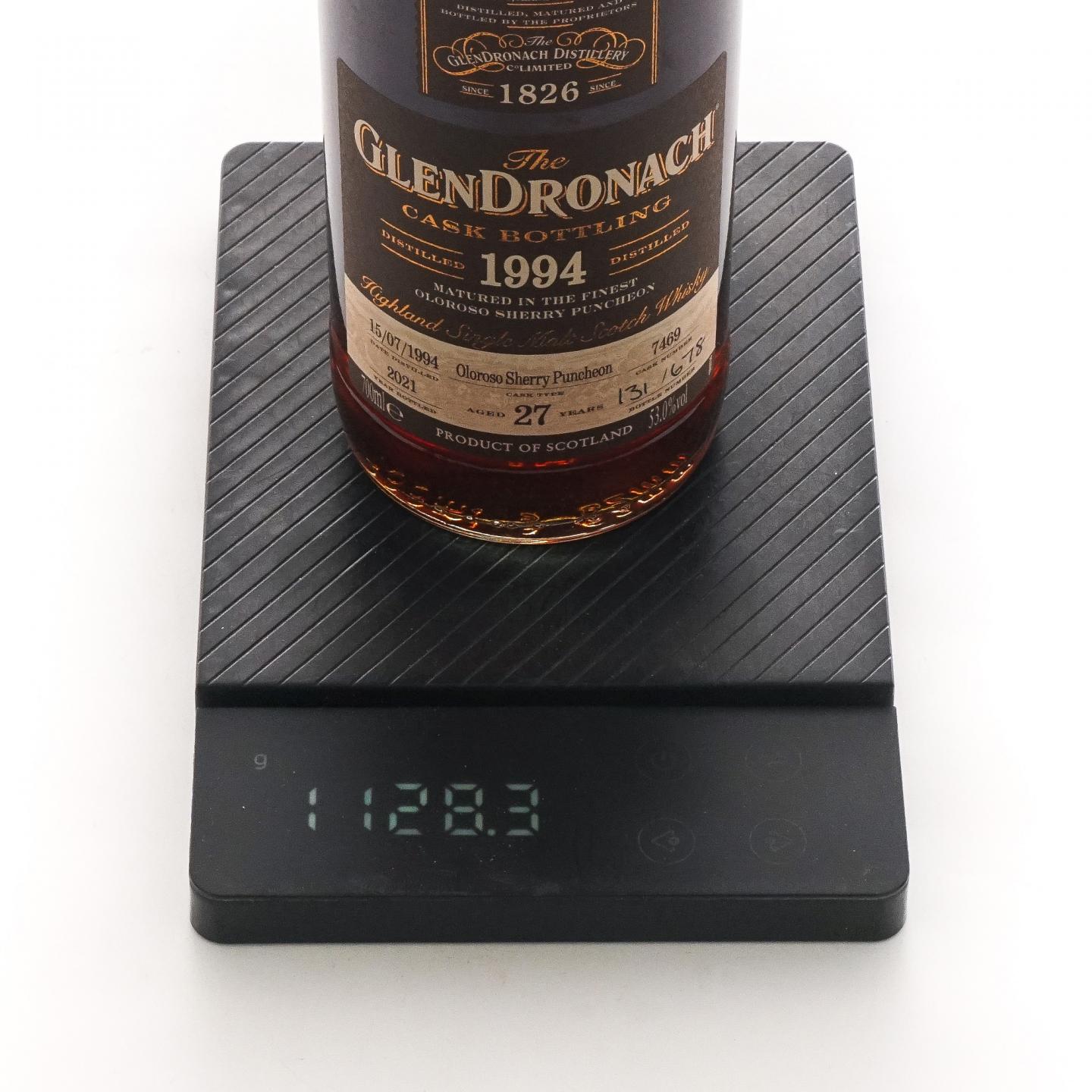 Glendronach 格兰多纳 27年 1994-2021 雪莉桶#7469
