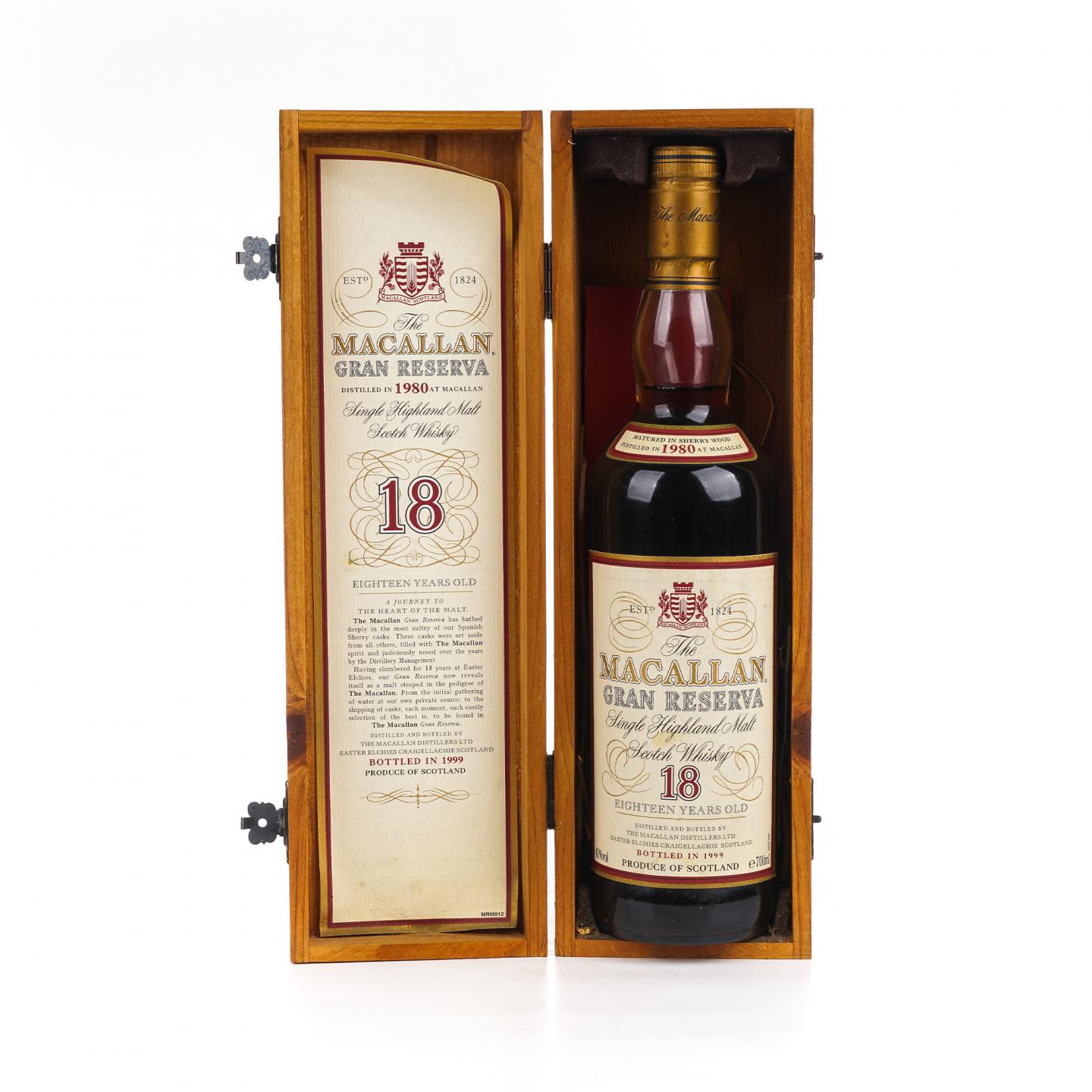 Macallan 麦卡伦 18年 1980-1999 紫钻