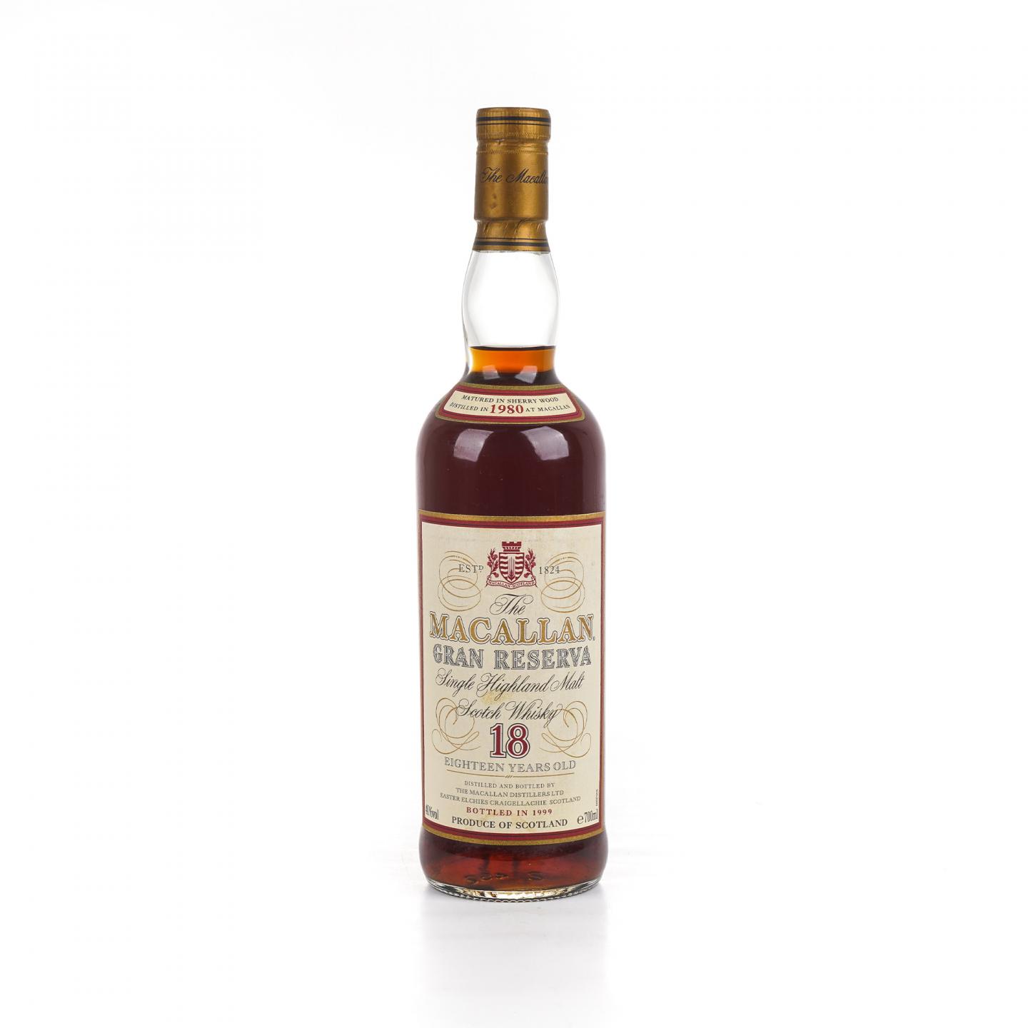 Macallan 麦卡伦 18年 1980-1999 紫钻