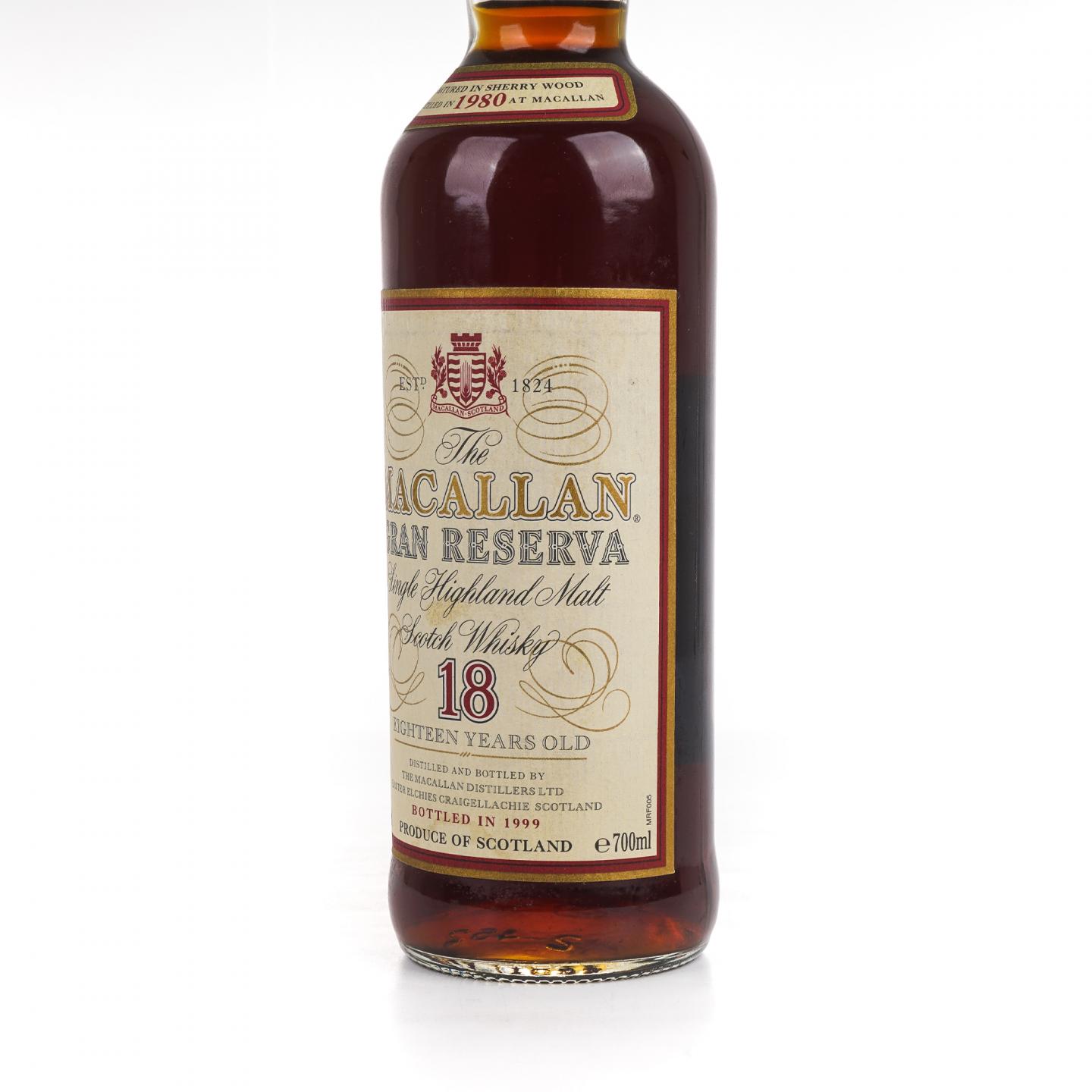 Macallan 麦卡伦 18年 1980-1999 紫钻