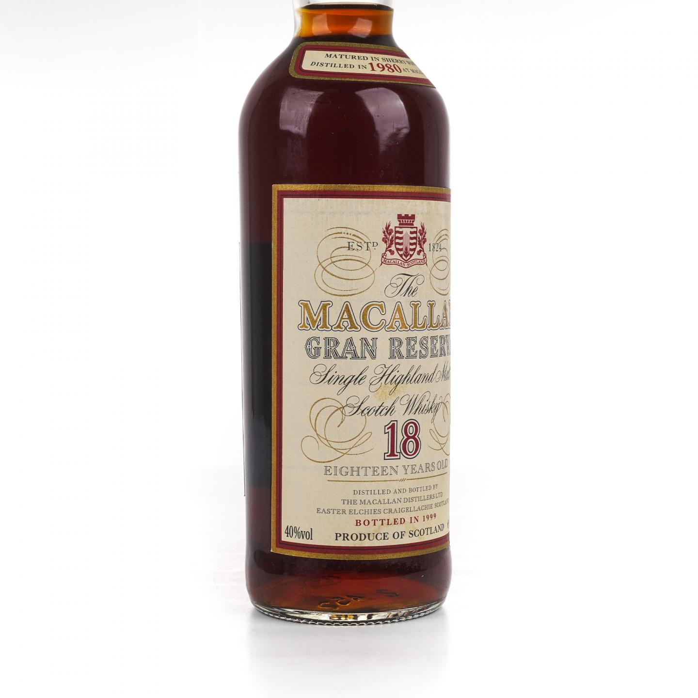 Macallan 麦卡伦 18年 1980-1999 紫钻
