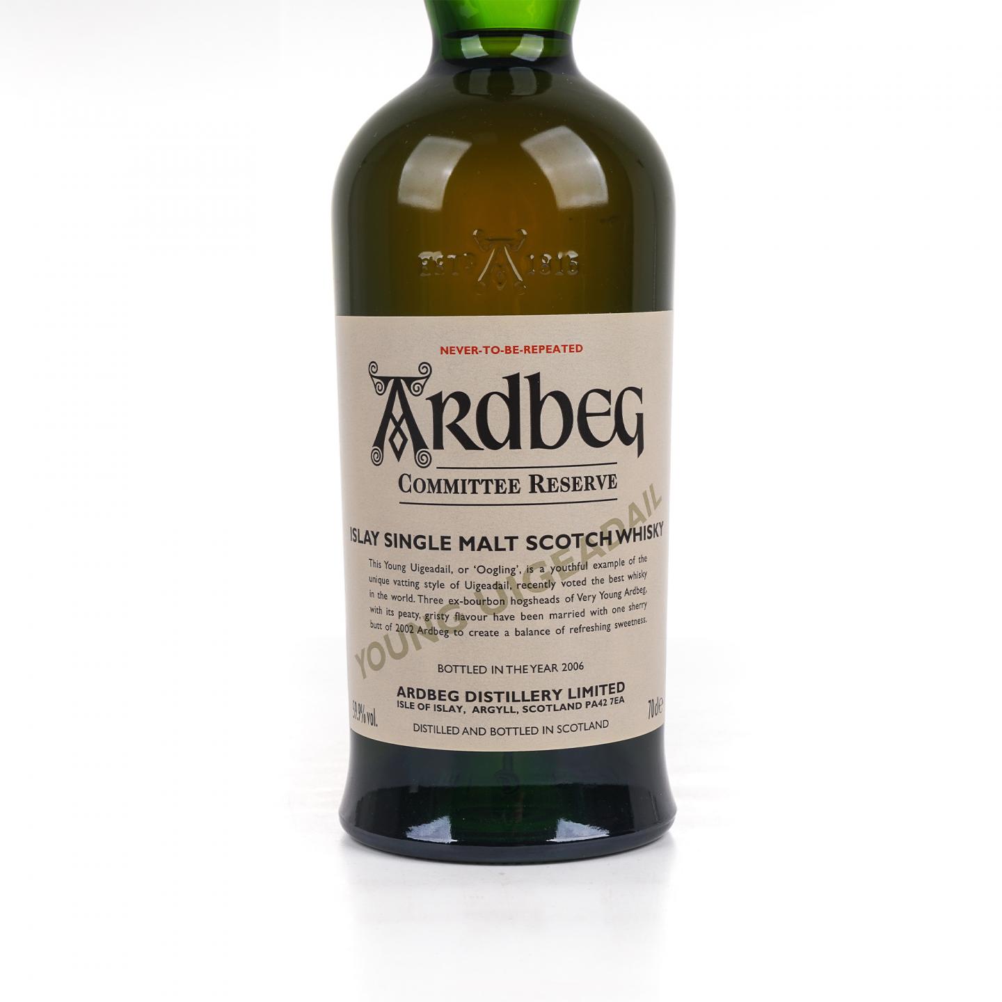 Ardbeg 阿贝 Young Uigeadail 2006 会员版