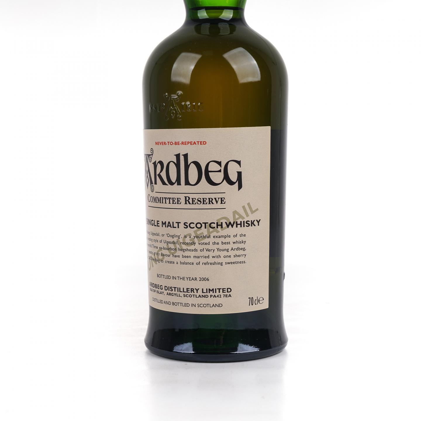 Ardbeg 阿贝 Young Uigeadail 2006 会员版