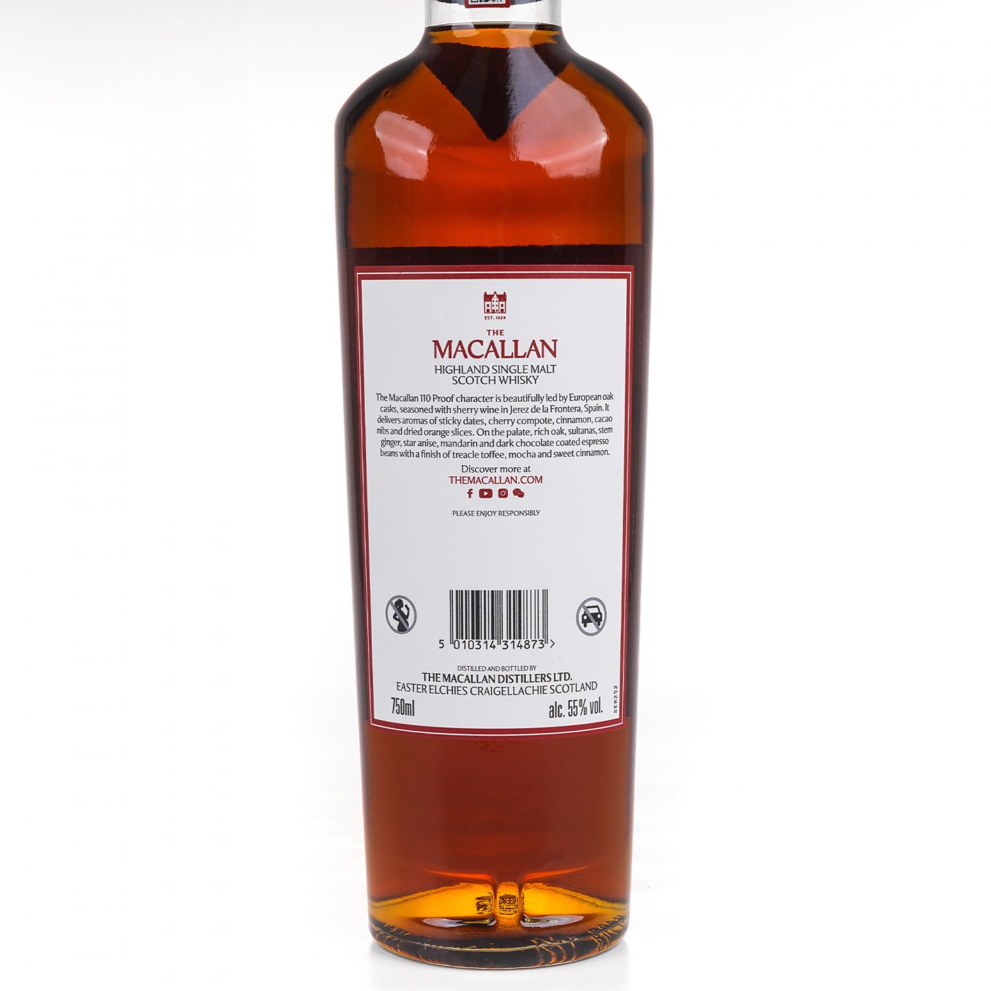 Macallan 麦卡伦 12年 110 Proof 750ml