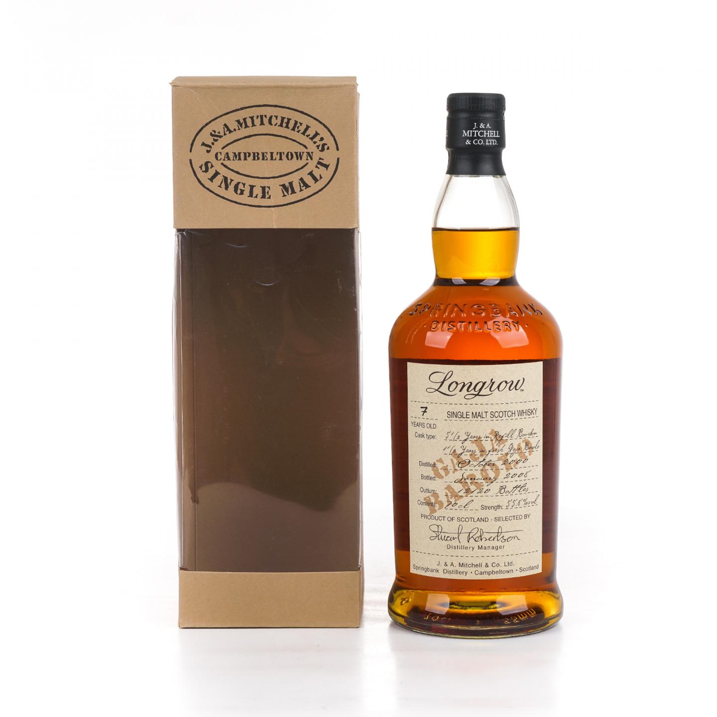 Longrow 朗格罗 7年 2000-2008 Gaja Barolo