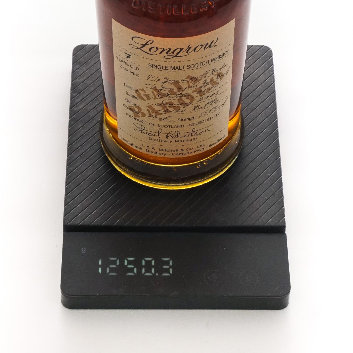 Longrow 朗格罗 7年 2000-2008 Gaja Barolo