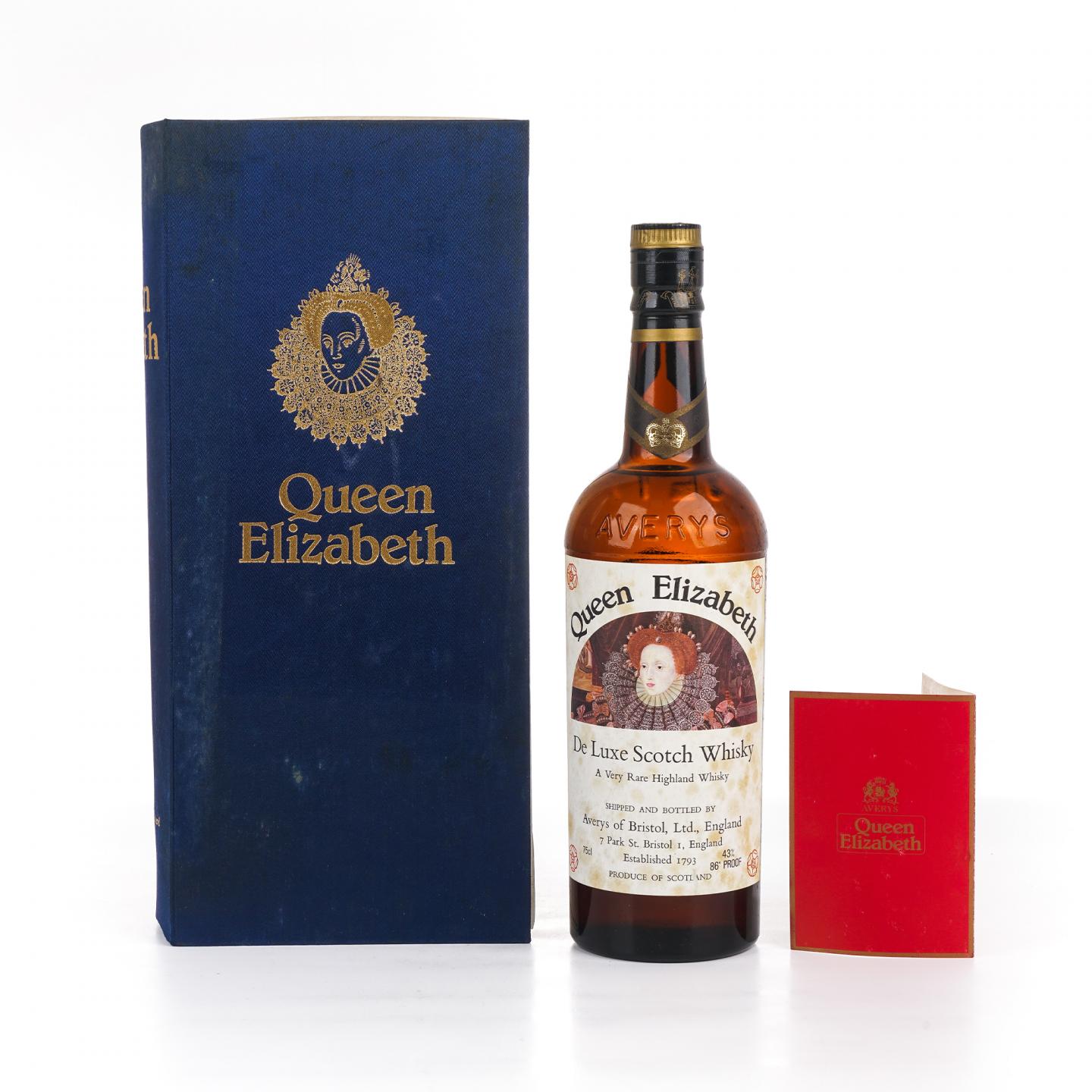 伊丽莎白女王 Averys 调和 De Luxe 750ML