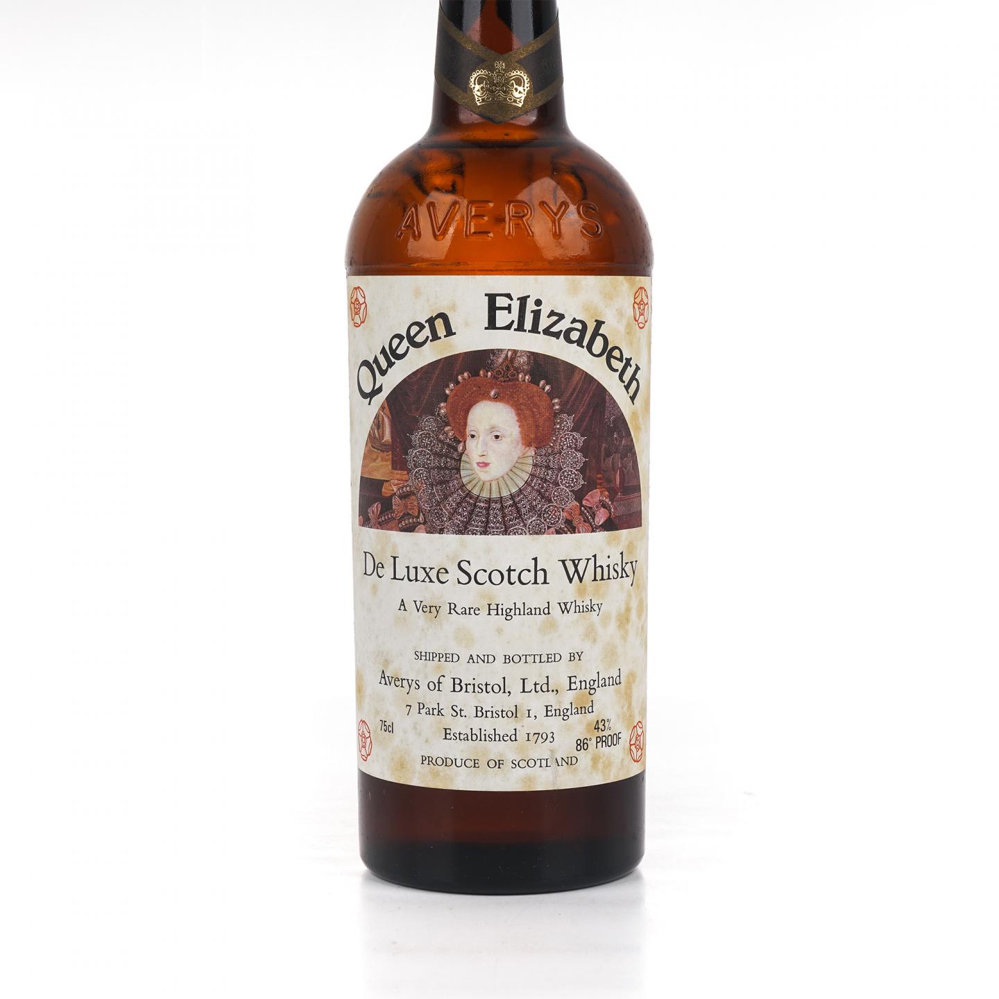 伊丽莎白女王 Averys 调和 De Luxe 750ML
