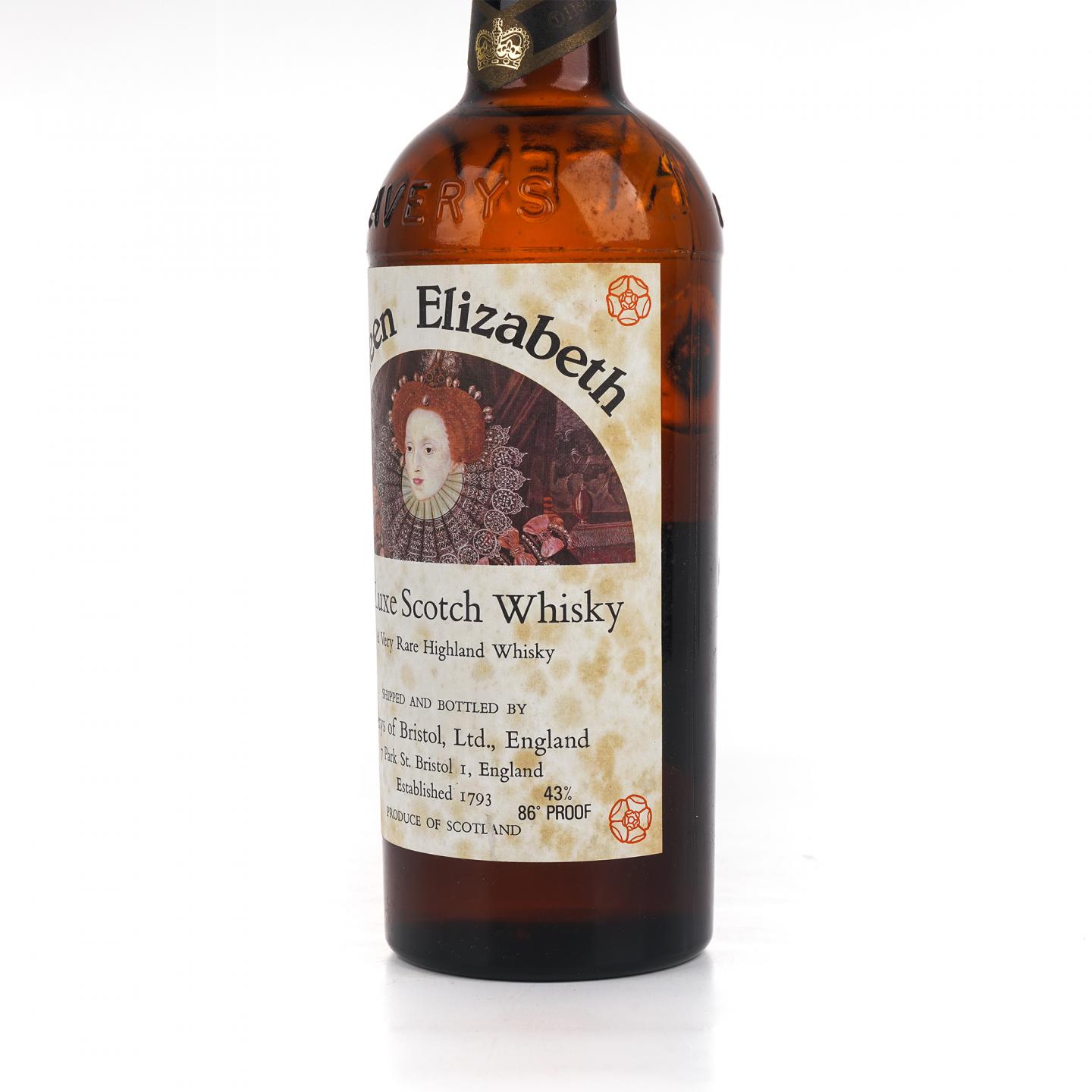 伊丽莎白女王 Averys 调和 De Luxe 750ML