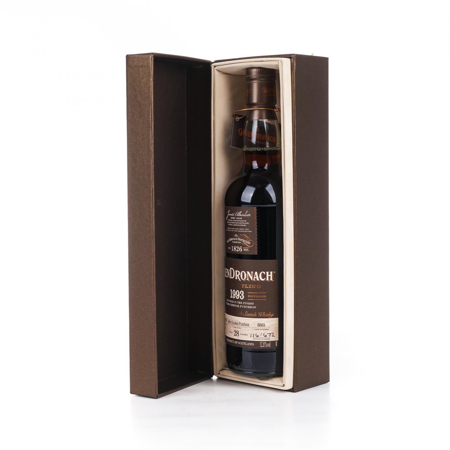 Glendronach 格兰多纳 28年 1993-2021 雪莉桶#6865