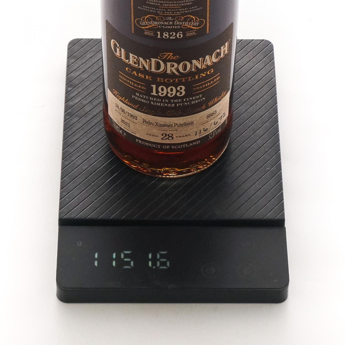 Glendronach 格兰多纳 28年 1993-2021 雪莉桶#6865