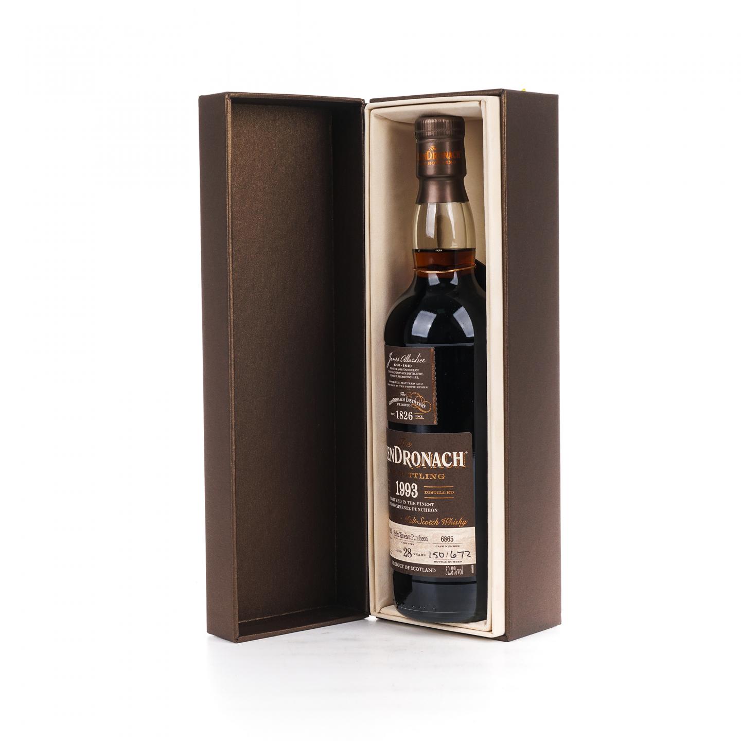 Glendronach 格兰多纳 28年 1993-2021 雪莉桶#6865 52.8%Vol.