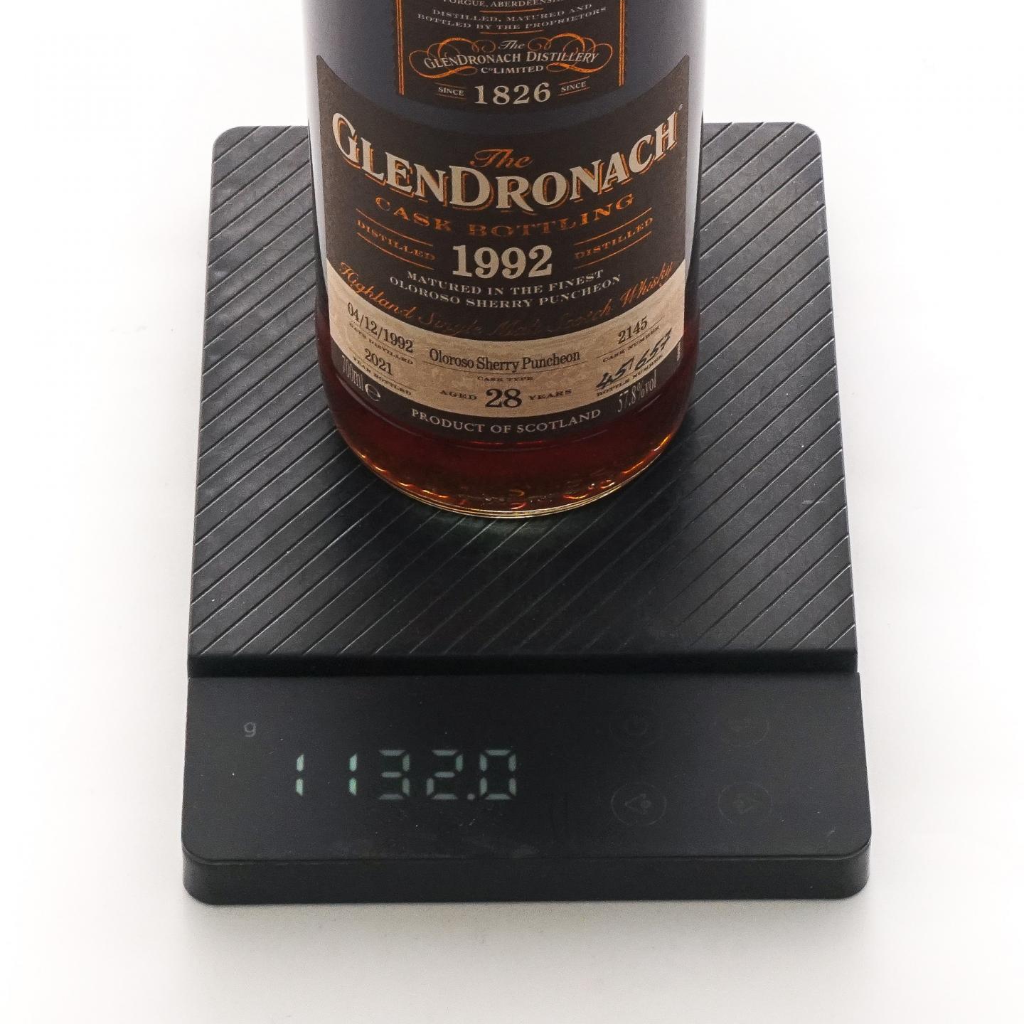 Glendronach 格兰多纳 28年 1992-2021 雪莉桶#2145