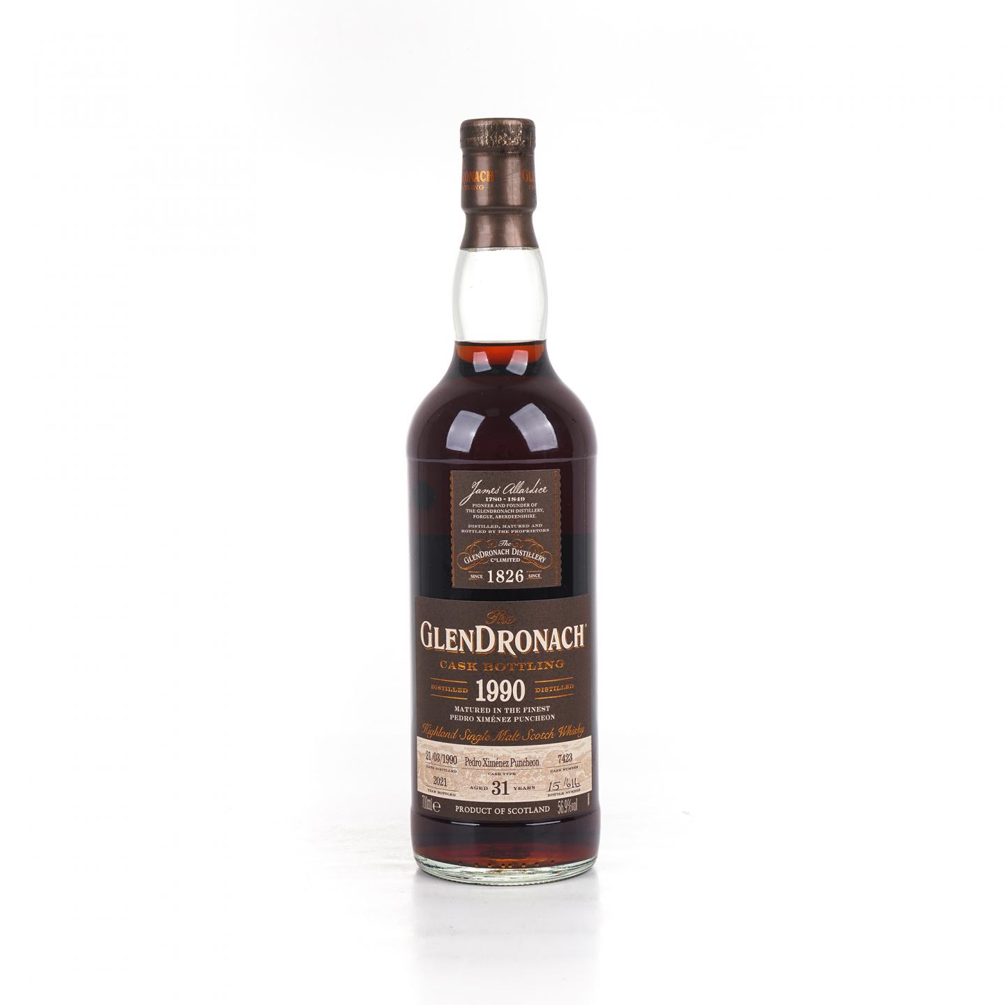 Glendronach 格兰多纳 31年 1990-2021 雪莉桶#7423