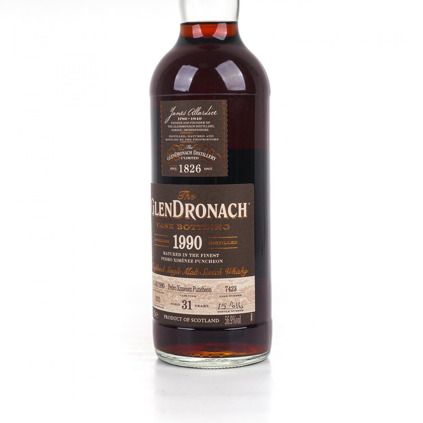 Glendronach 格兰多纳 31年 1990-2021 雪莉桶#7423