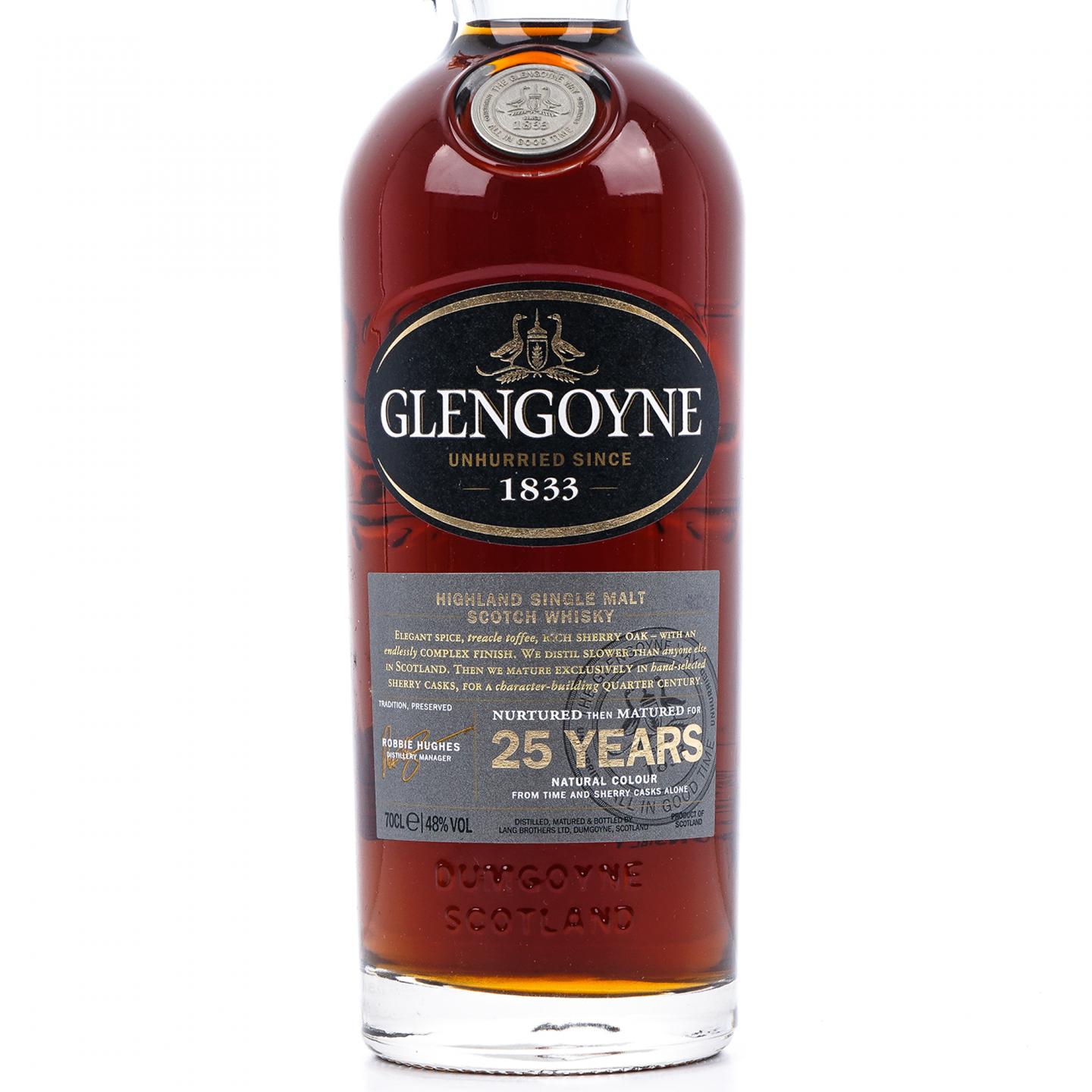 Glengoyne 格兰哥尼 25年 2018 雪莉桶