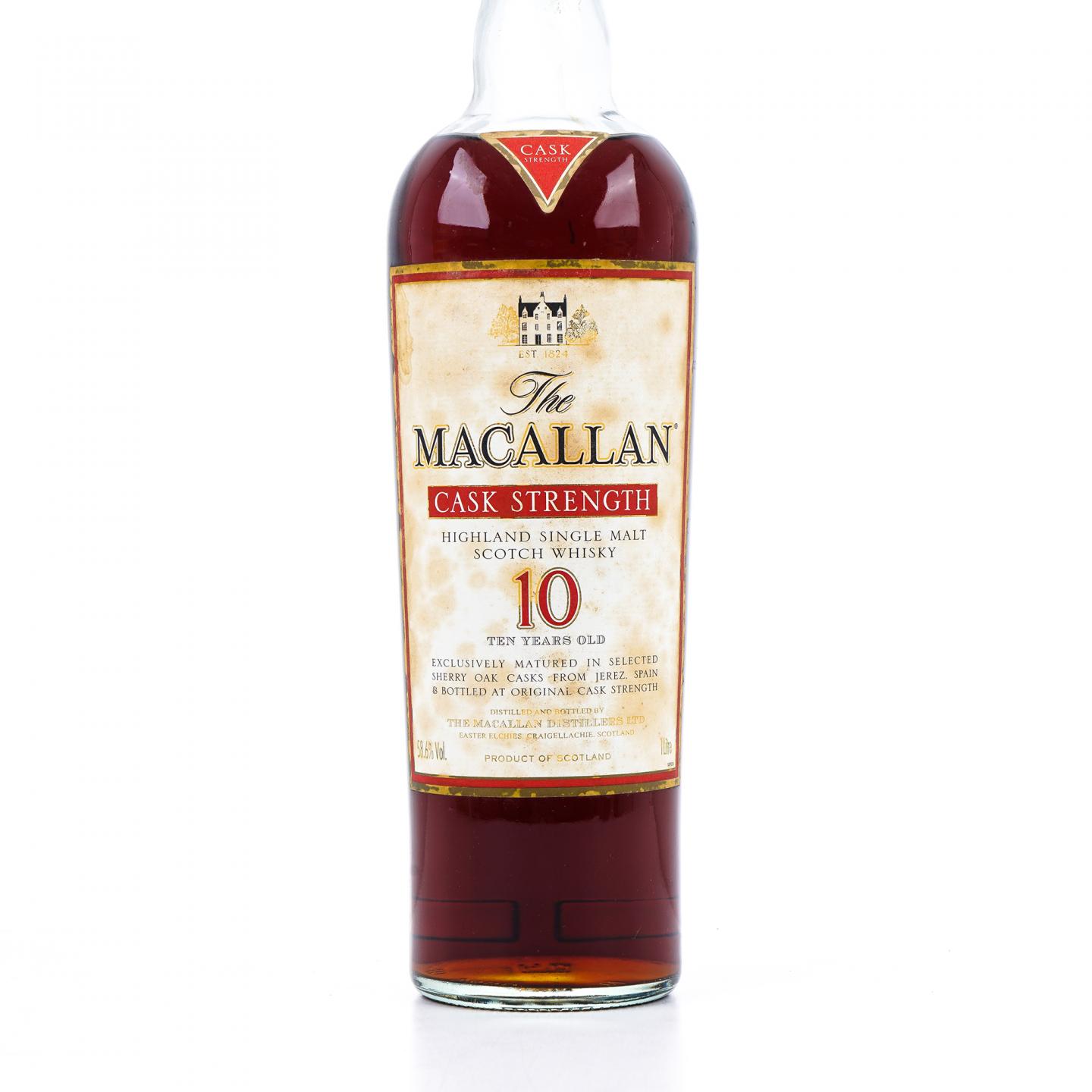 Macallan 麦卡伦 10年 桶强 1升装 58.6%