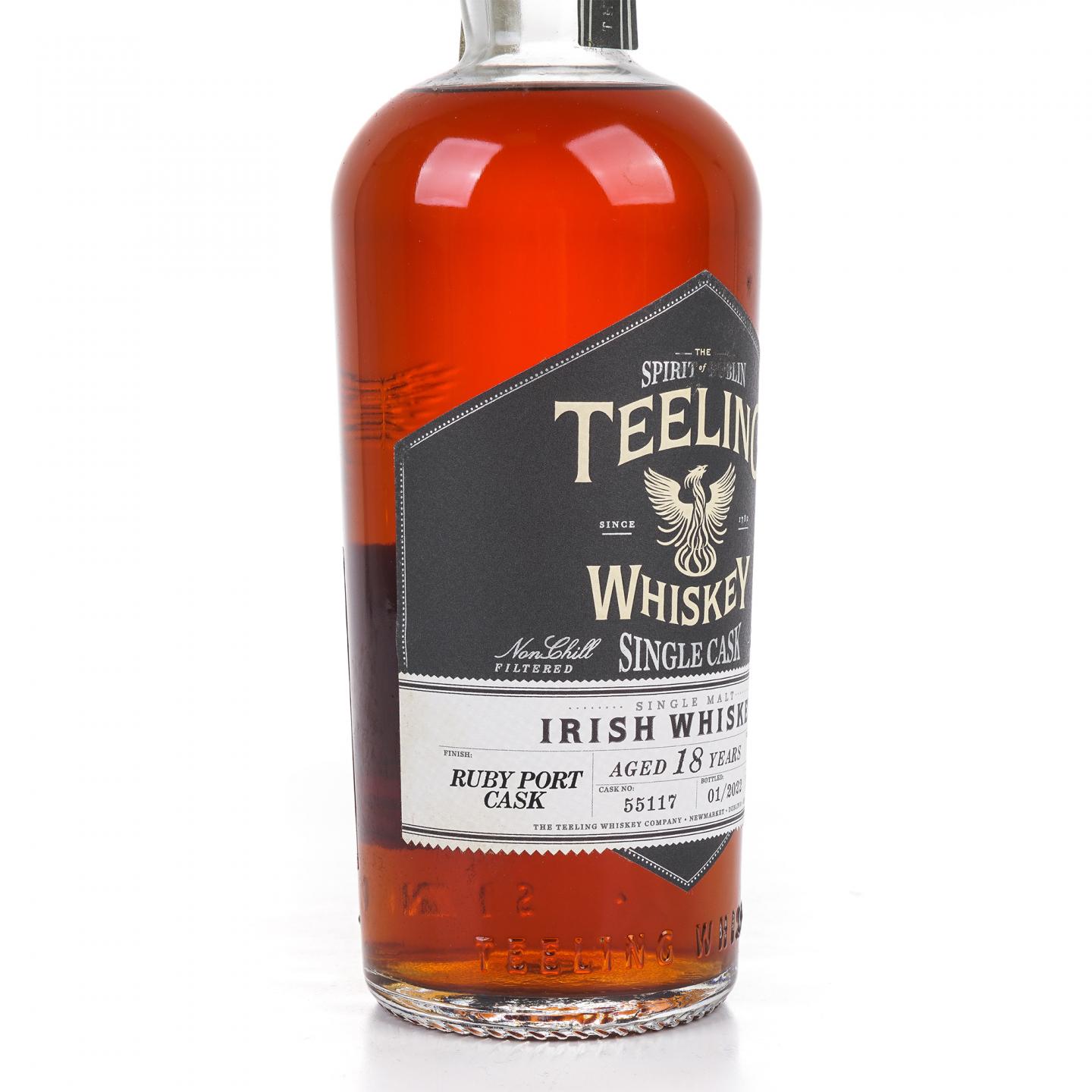 Teeling 帝霖 18年 2022 红宝石波特桶#55117 行货