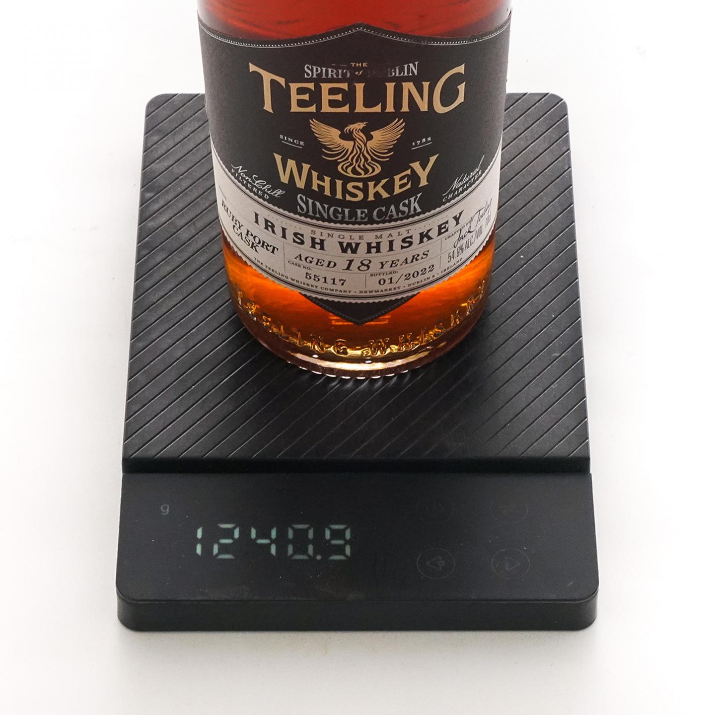 Teeling 帝霖 18年 2022 红宝石波特桶#55117 行货