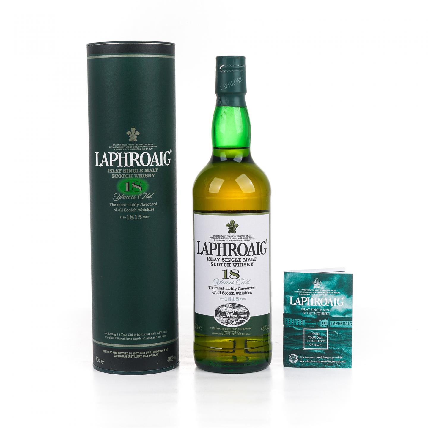 Laphroaig 拉弗格 18年 绿筒系列 礼盒 700ml