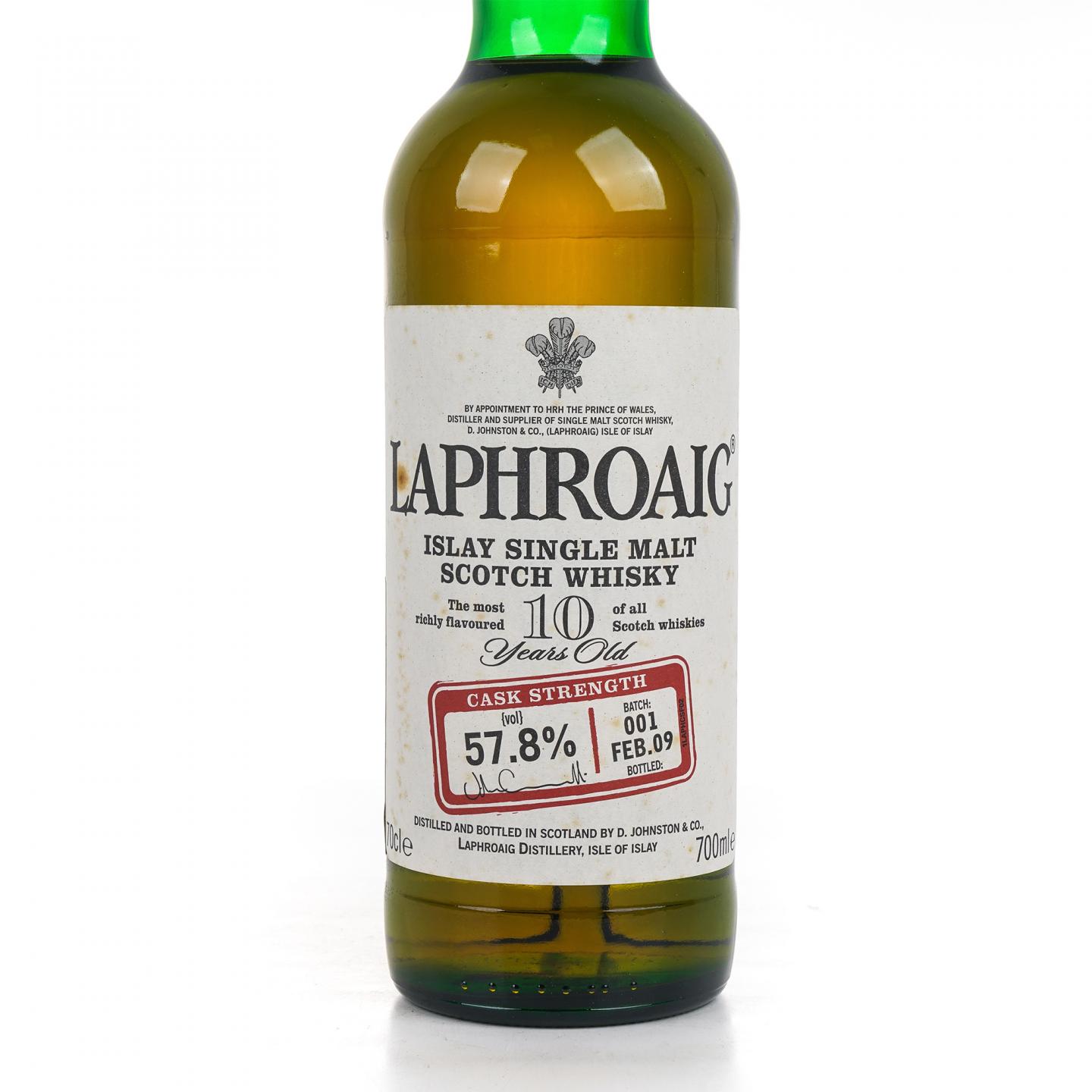 Laphroaig 拉弗格 10年 桶强 Batch 001 57.8% 700ml