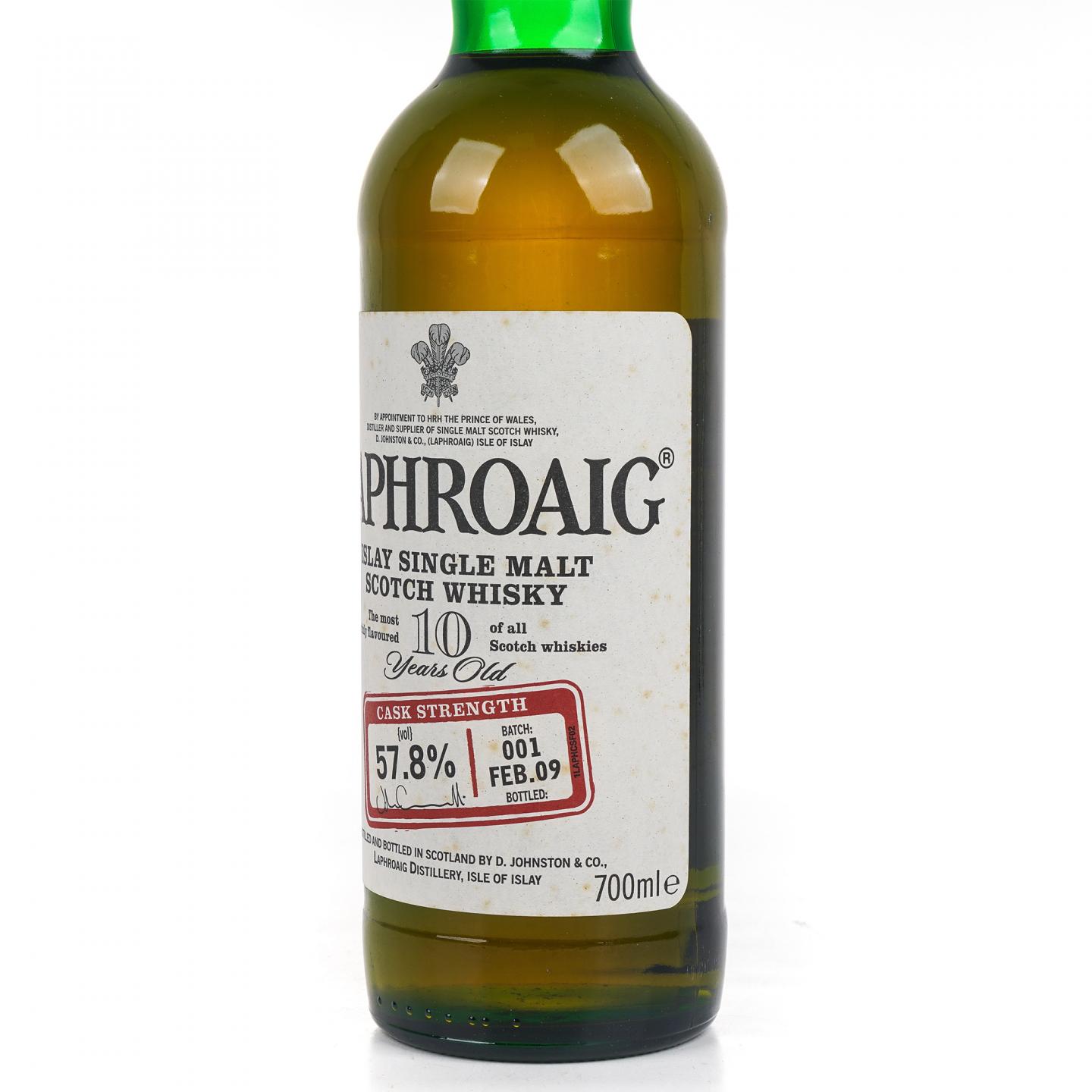 Laphroaig 拉弗格 10年 桶强 Batch 001 57.8% 700ml
