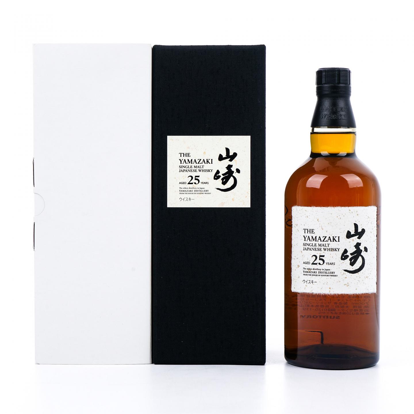 山崎 25年 新版 礼盒 700ml