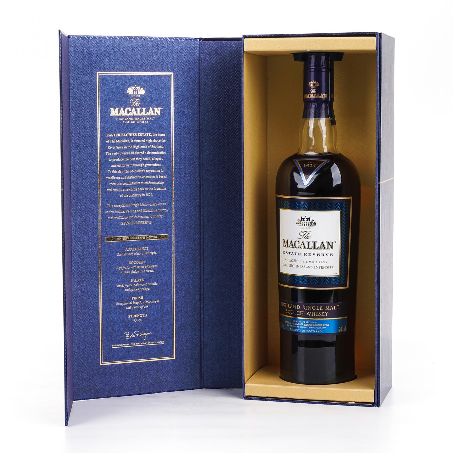 Macallan 麦卡伦 1824 Estate Reserve 蓝标酒庄珍藏