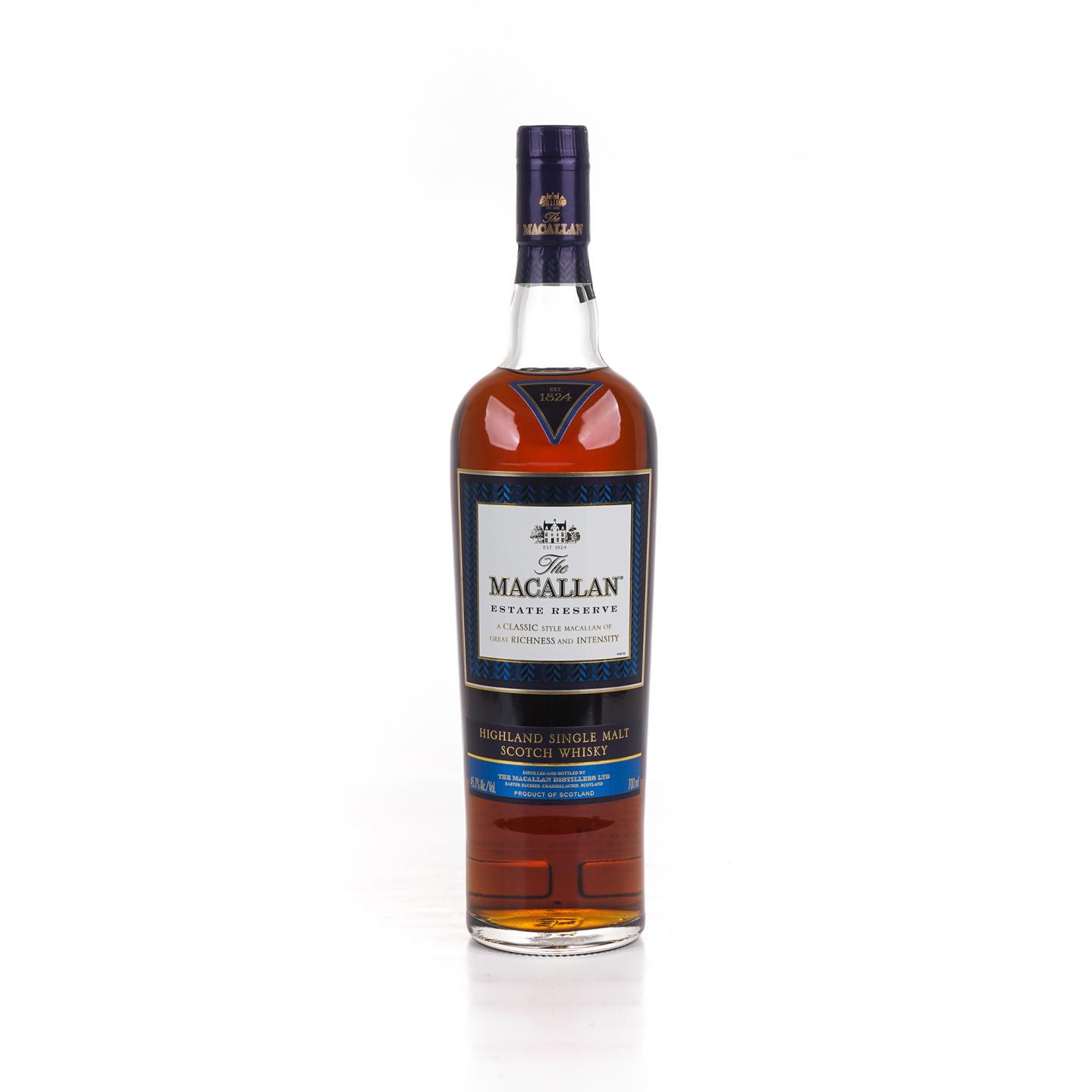 Macallan 麦卡伦 1824 Estate Reserve 蓝标酒庄珍藏