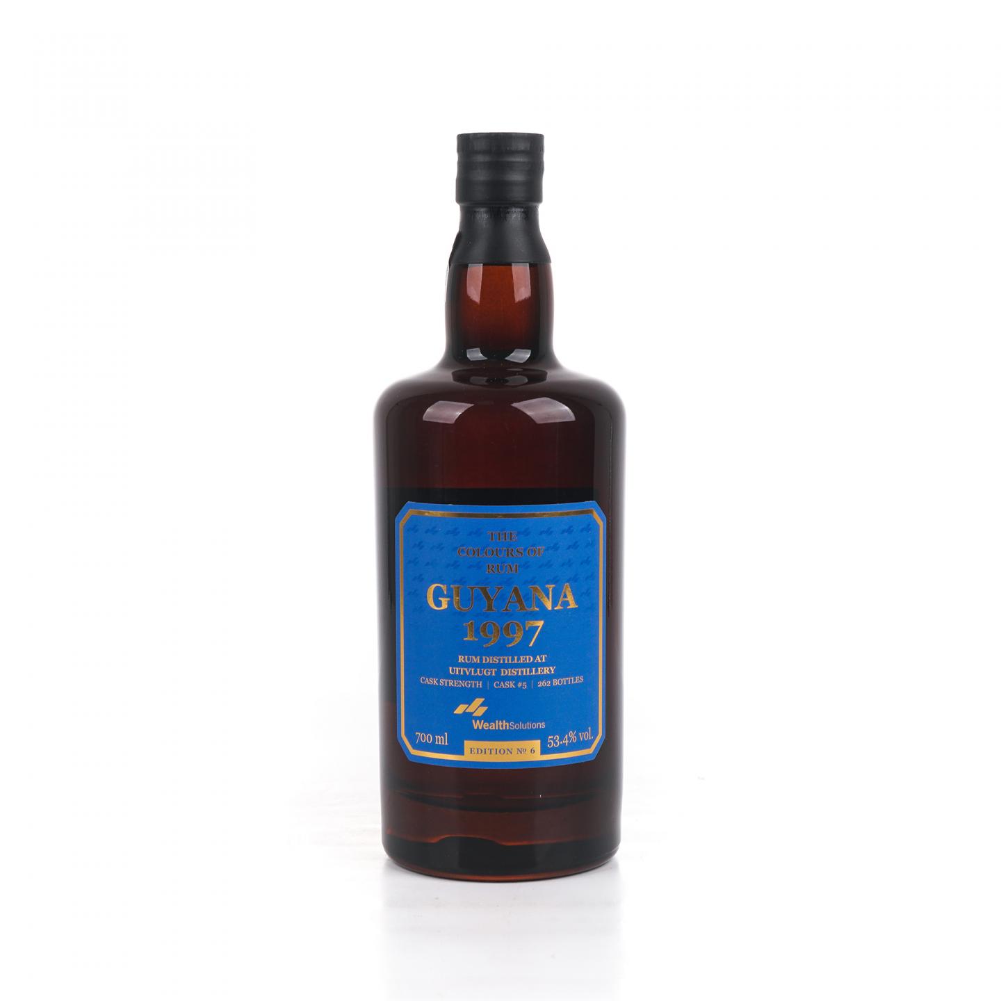 Uitvlugt 24年 1997-2022 圭亚那朗姆酒 Edition No. 6