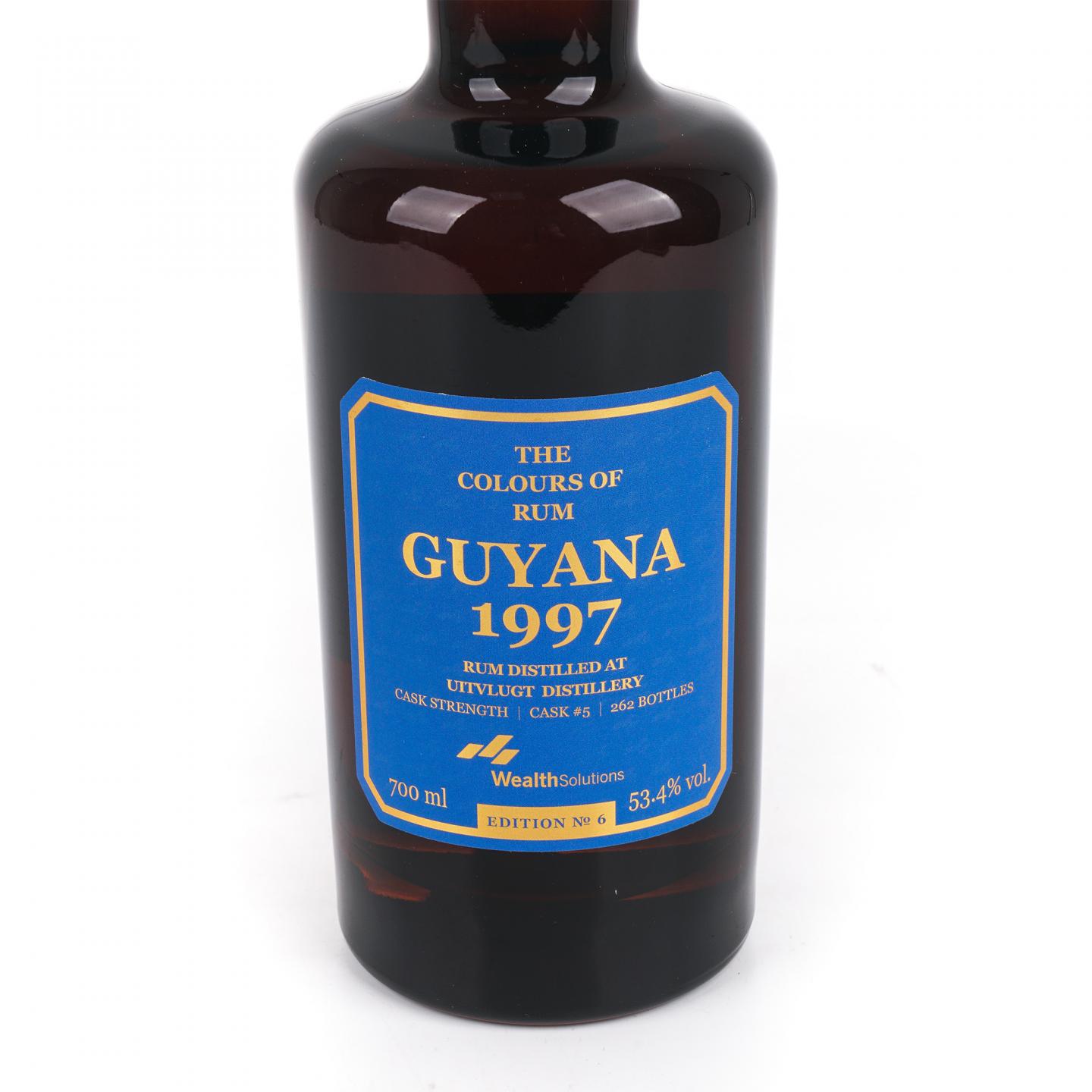 Uitvlugt 24年 1997-2022 圭亚那朗姆酒 Edition No. 6