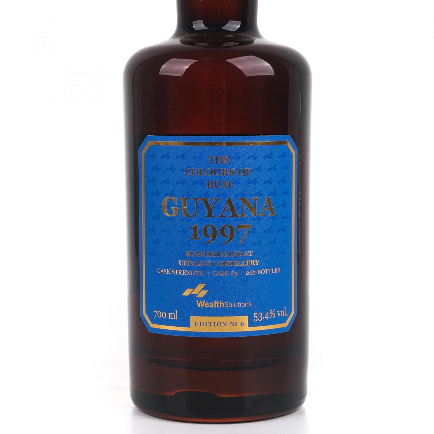 Uitvlugt 24年 1997-2022 圭亚那朗姆酒 Edition No. 6